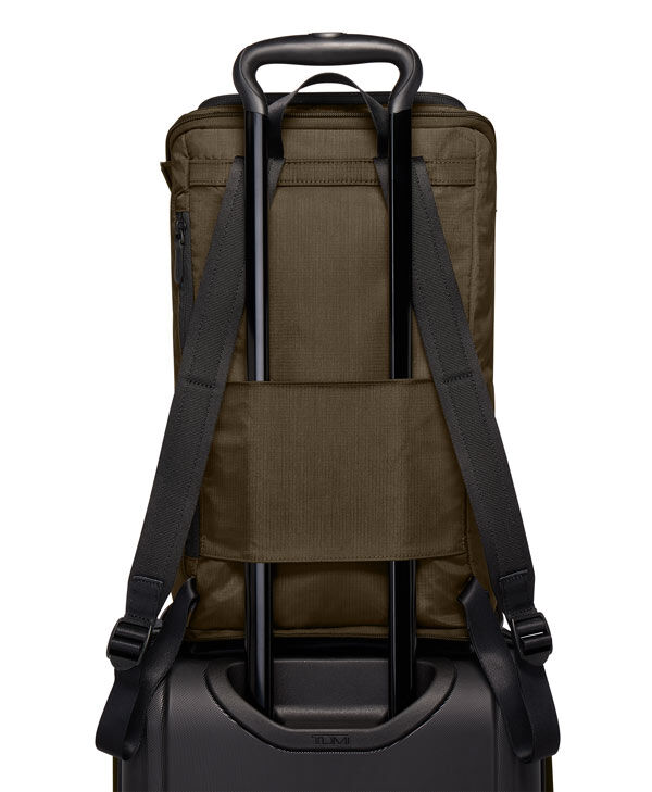 TUMI Alpha Bravo「パッカブル」バックパック オリーブ Alpha Bravo Packable Backpack Green | TUMI Belgium