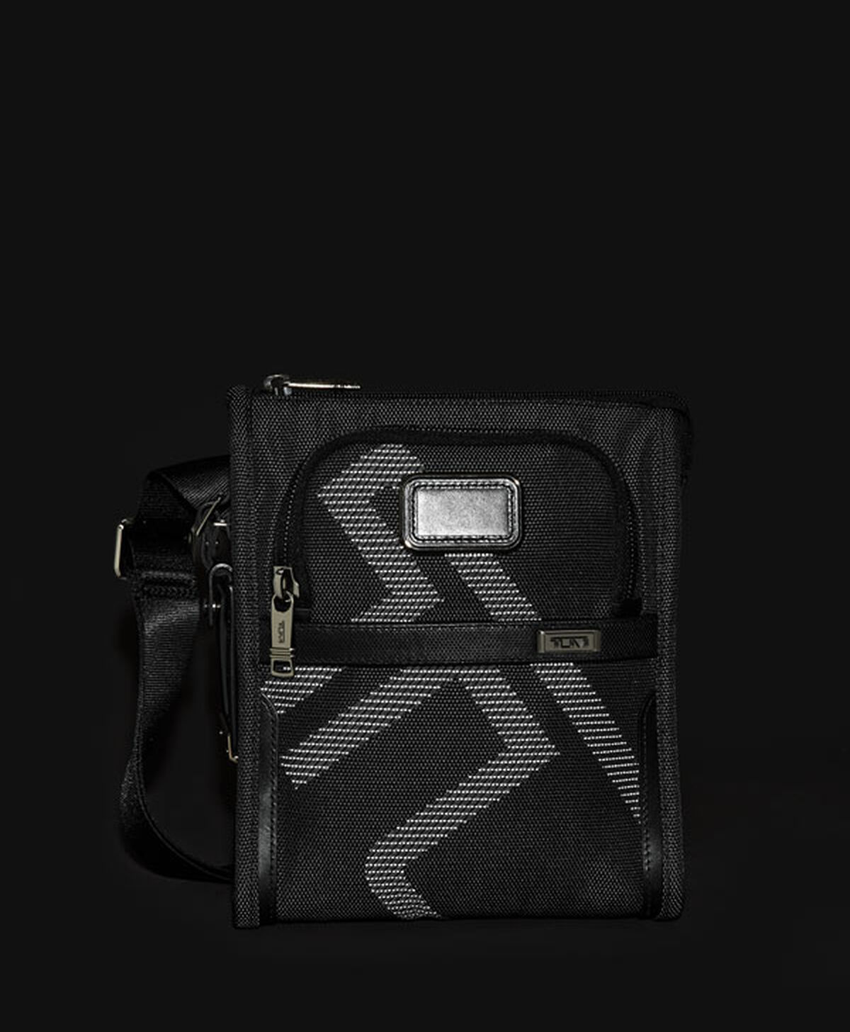 TUMI TUMI ALPHA Pocket Bag Small Reflective Tumi jacquard