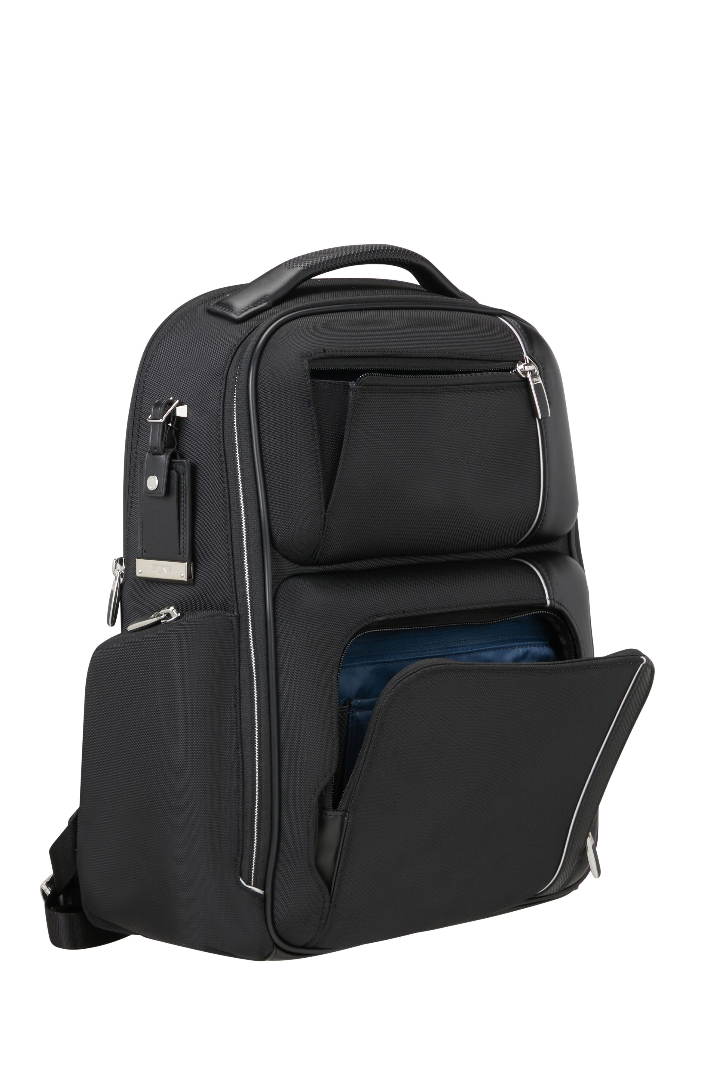 Tumi barker backpack leather best sale