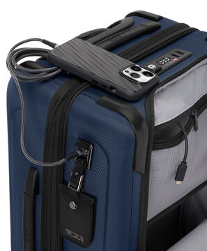 Alpha Uitbreidbare cabinekoffer met dubbele toegang