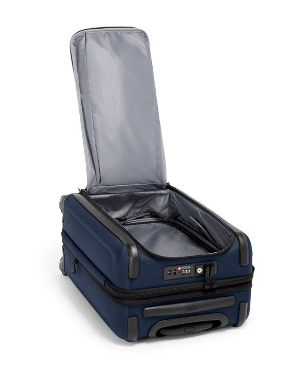 Alpha 3 International Dual Access Expandable Carry-On 56 cm Blue