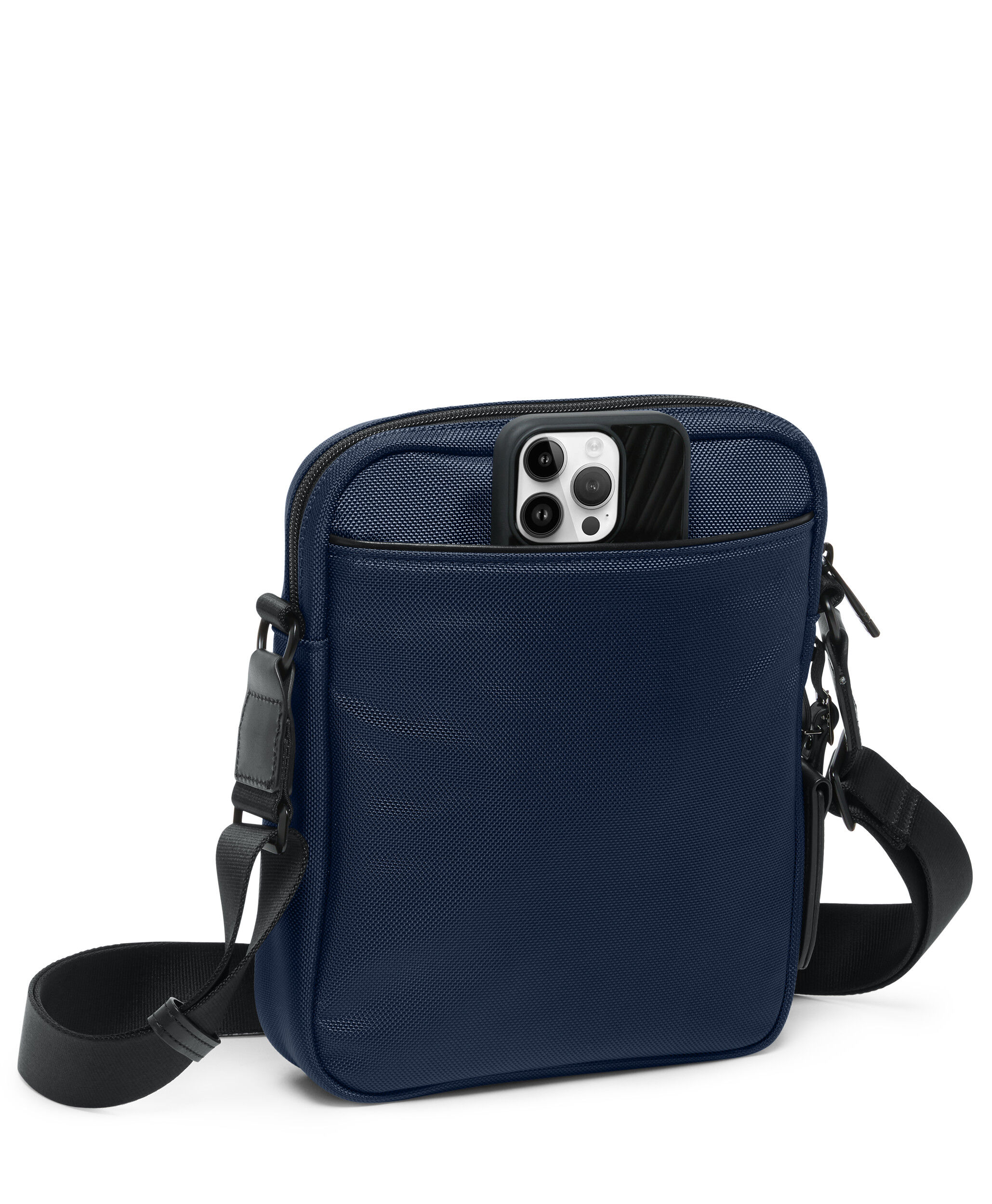 美品 TUMI ショルダーバッグ ネイビー TUMI