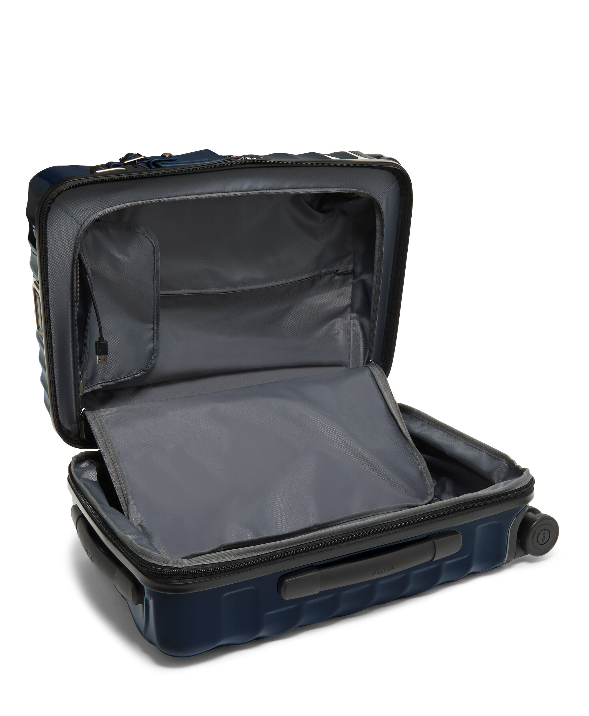 19 Degree International Expandable Carry-On 55 cm Blue | TUMI Belgium
