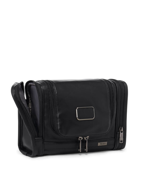 Tumi leather sale dopp kit