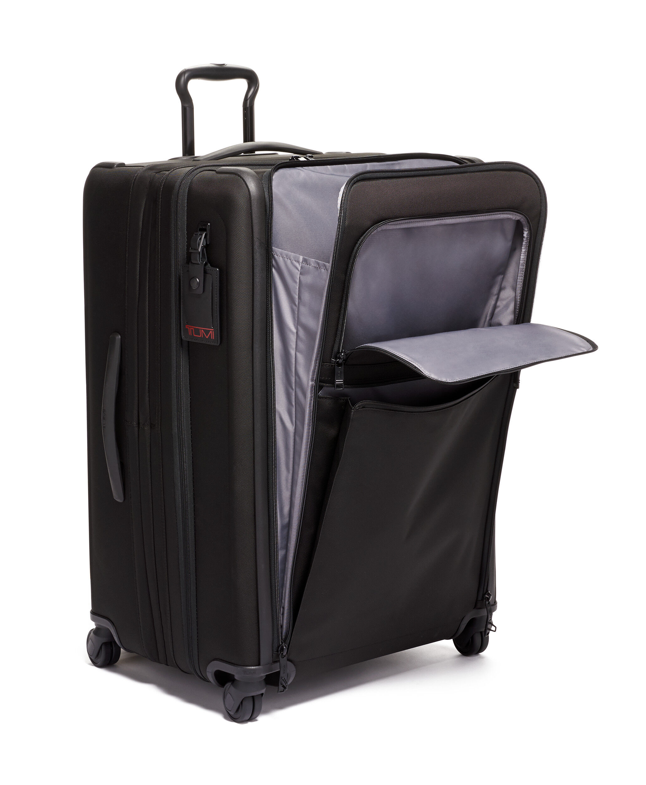 Alpha 3 Medium Trip Expandable Checked Luggage 73,5 cm Black