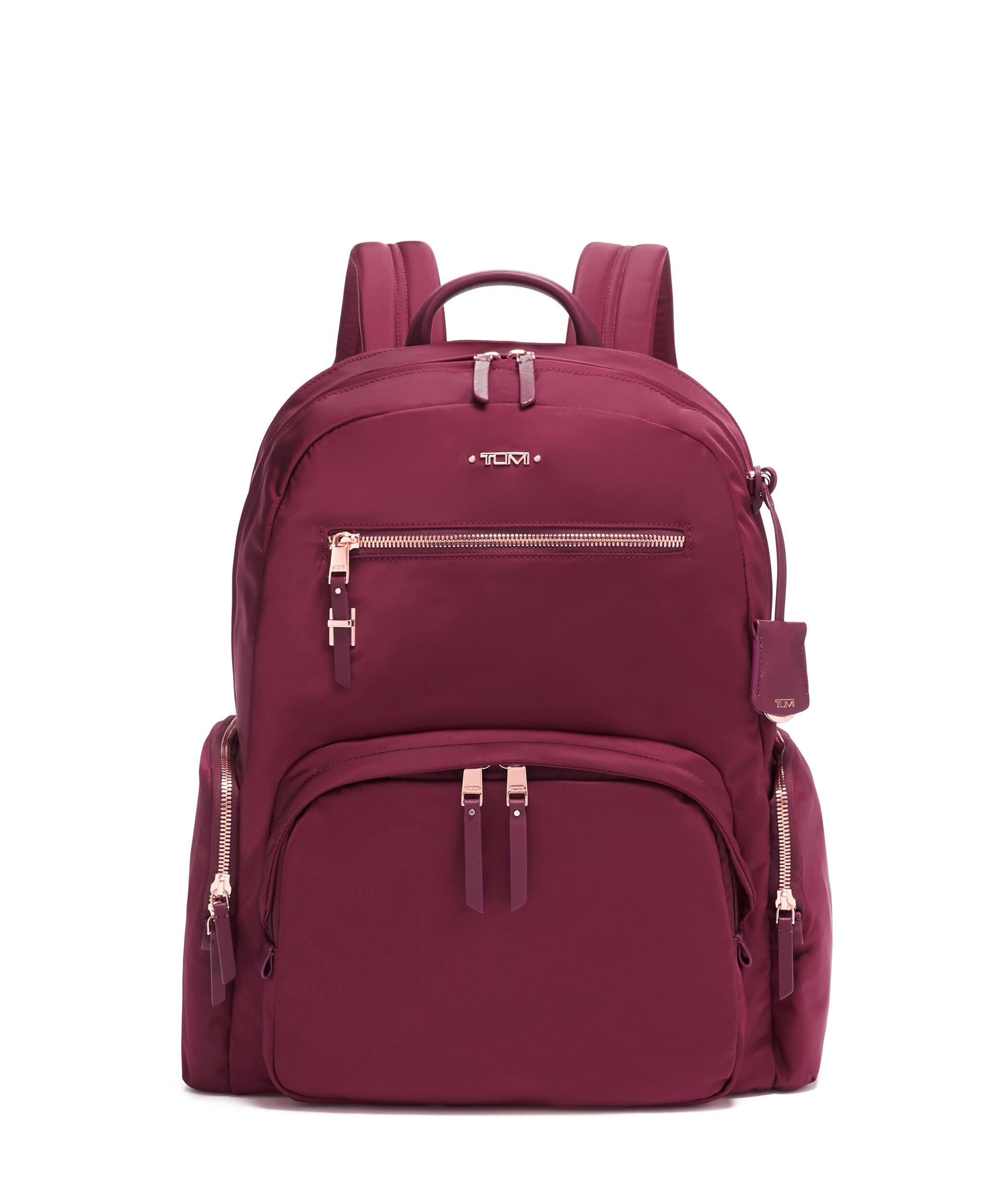 pink tumi backpack