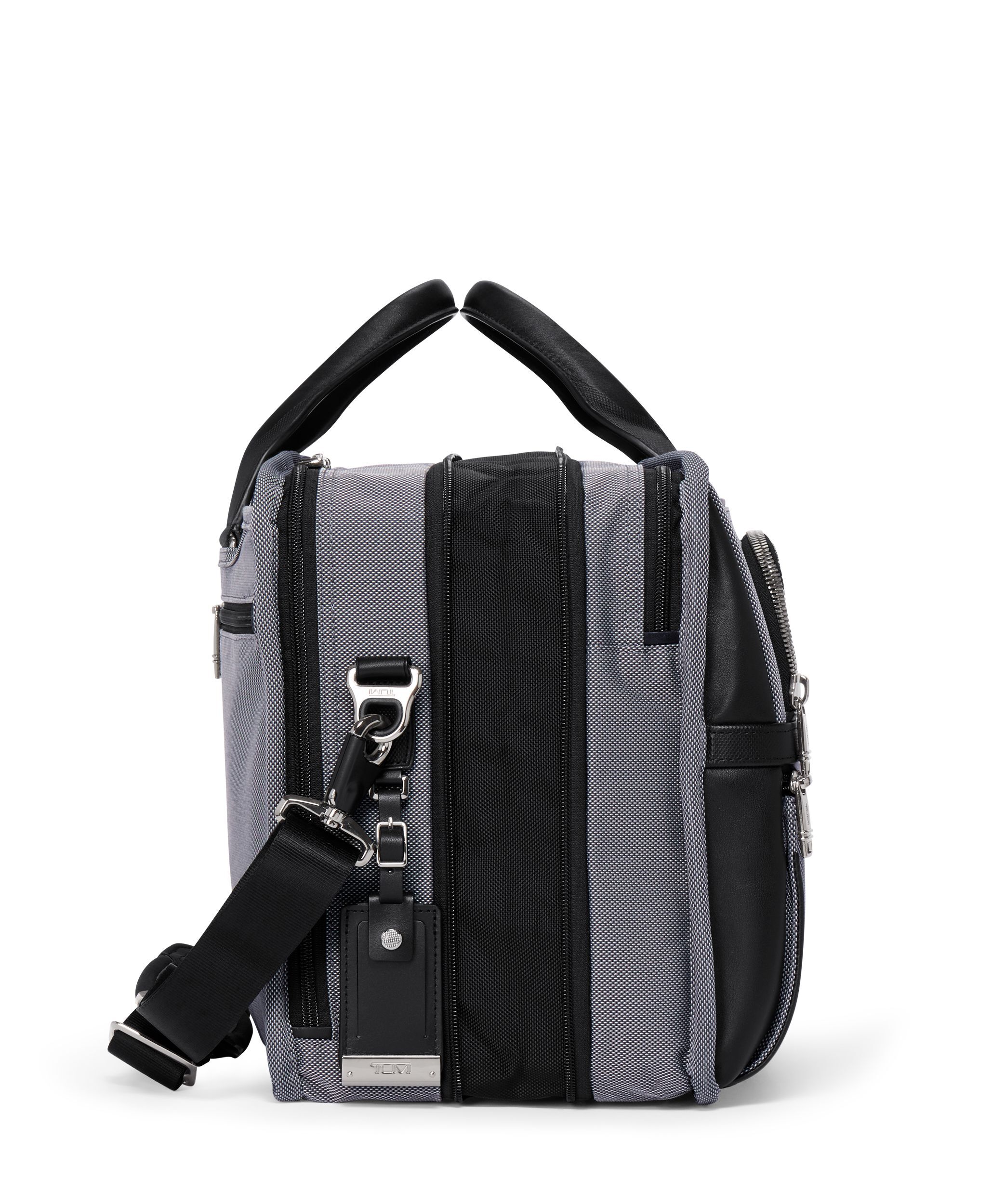 Alpha X Expandable Organizer Laptop Brief Grey | TUMI Belgium