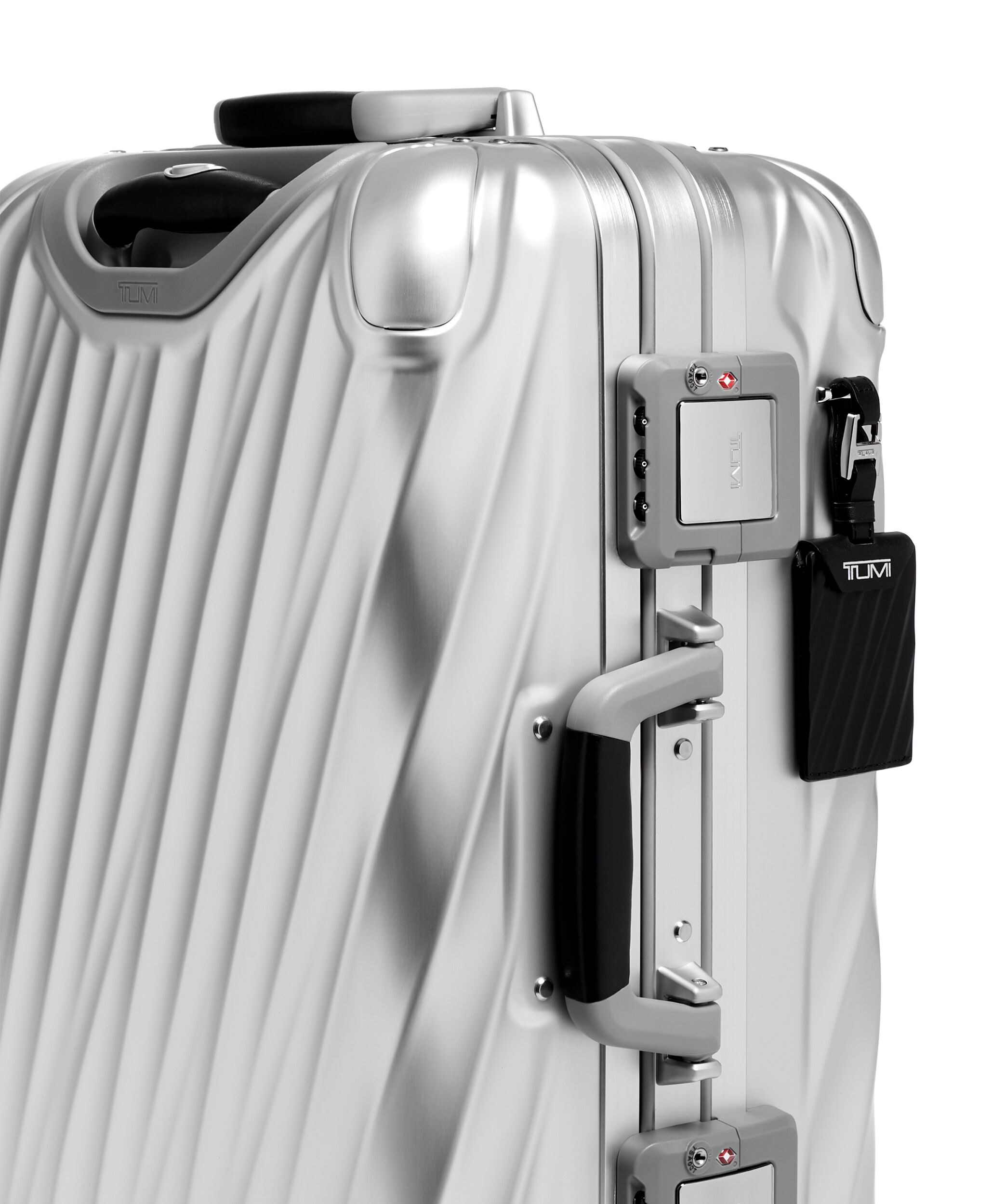 Tumi metal online luggage