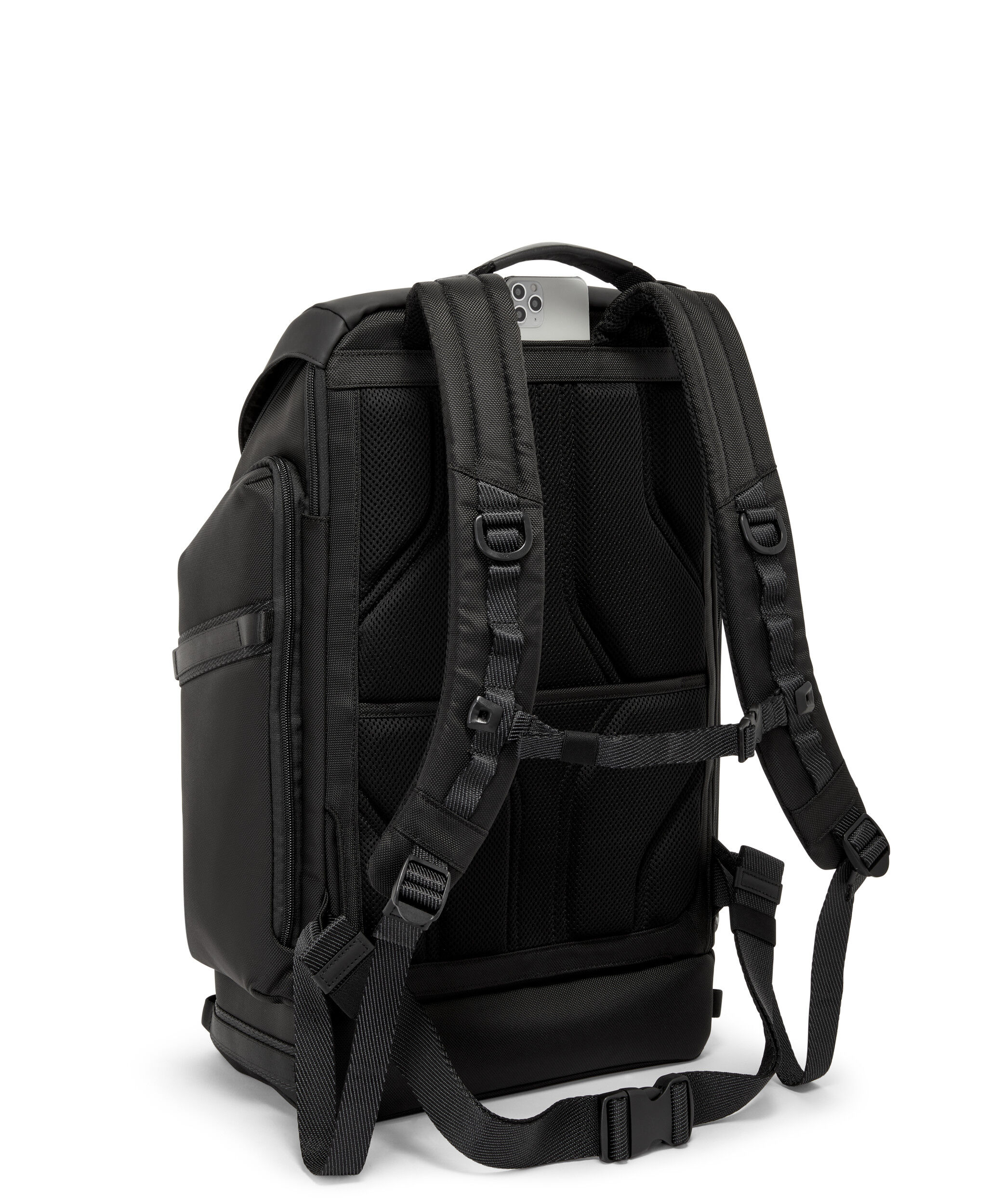 Alpha Bravo Expedition Flap Backpack Black | TUMI Belgium