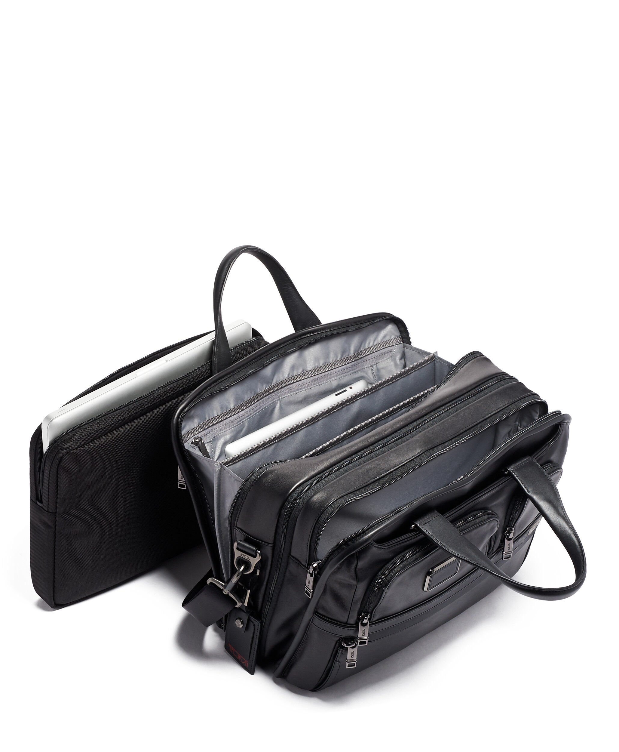 Alpha 3 Laptop Briefcase Black | TUMI Belgium