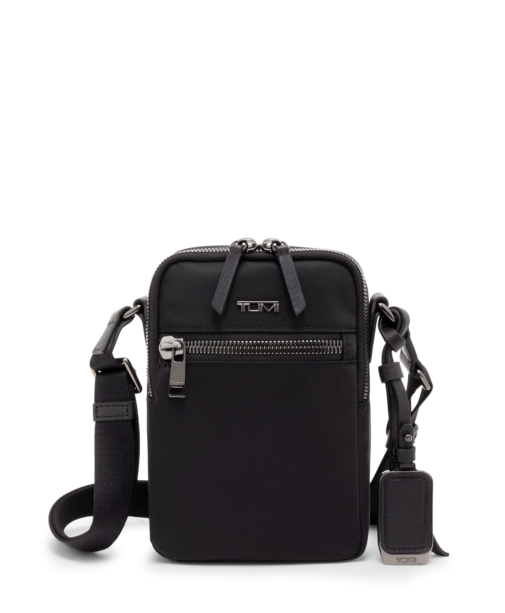 ⭐︎値下げ⭐︎TUMI ブラック レザー ショルダーバッグ Tumi Fremont Glenview Expandable Crossbody Black Leather