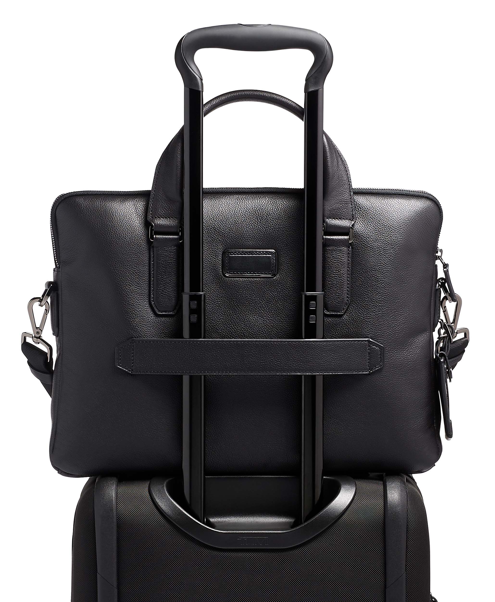 Harrison Sycamore Briefcase Black | TUMI Belgium