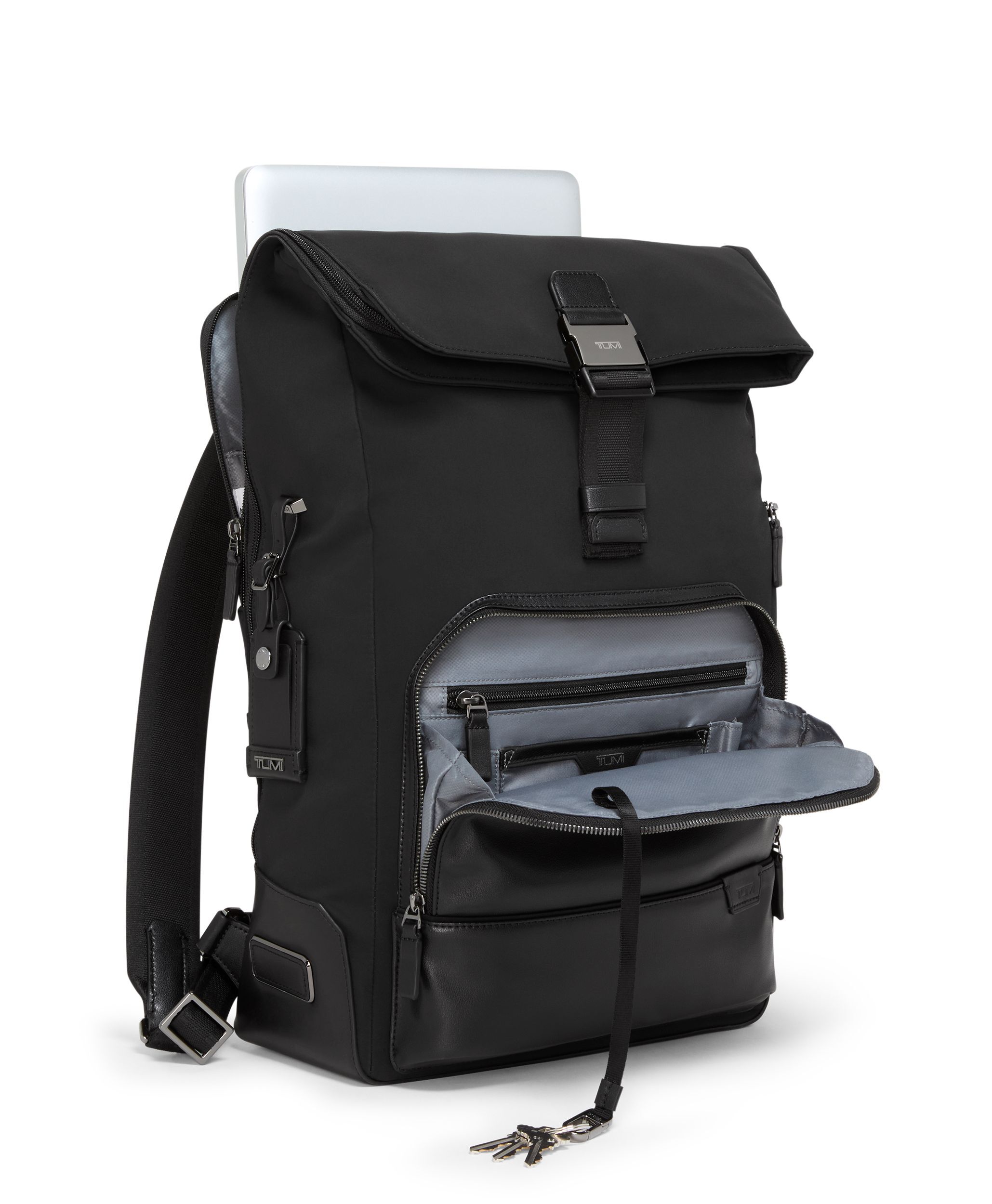 Tumi harrison backpack leather 2025