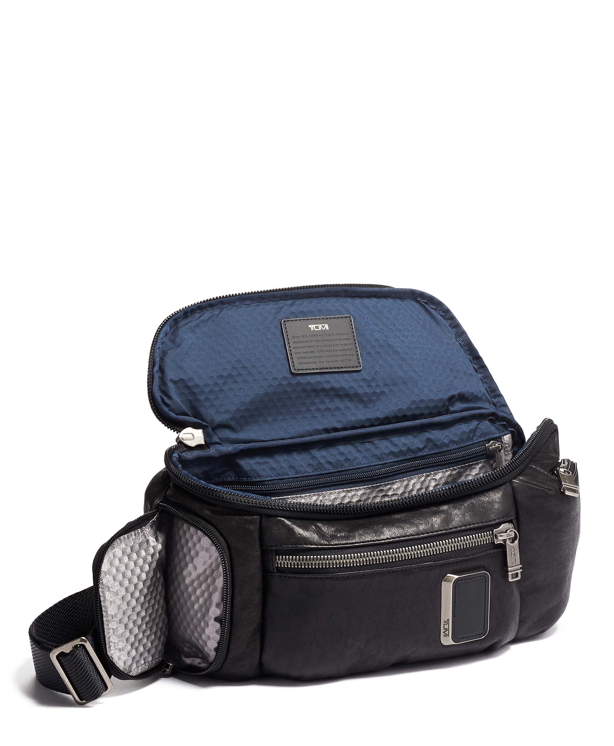 Tumi kelley sling shop leather