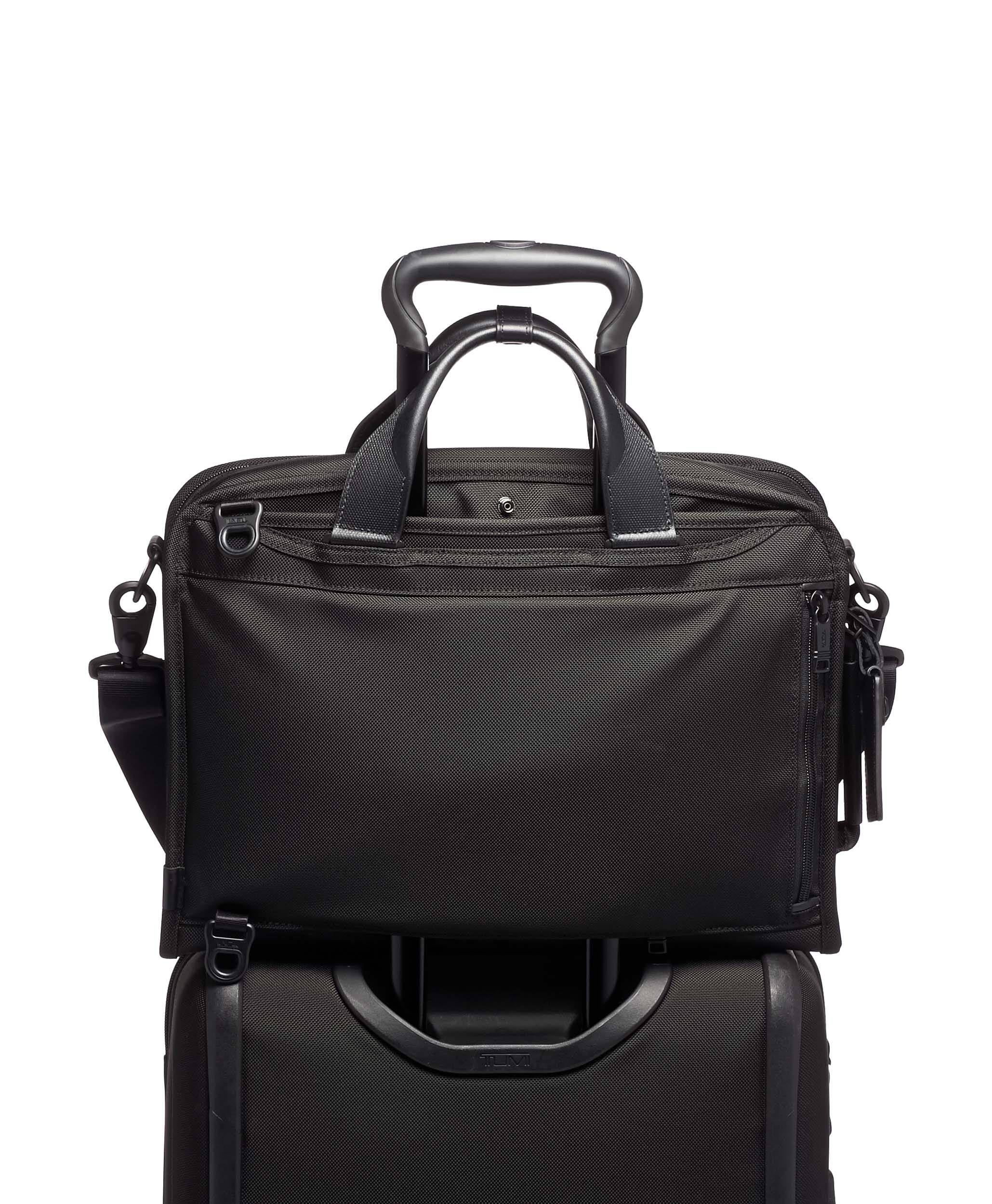 贈る結婚祝い 3 Alpha Slim Belgium TUMI | Black Briefcase Way Three バッグ
