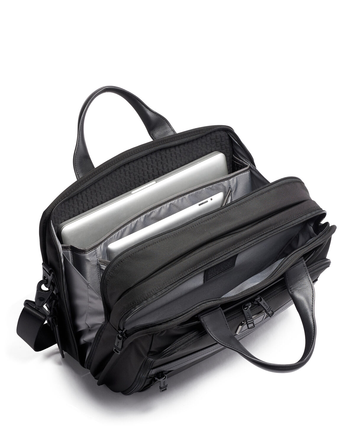 TUMI Alpha 3 ORGANIZER BRIEF Black