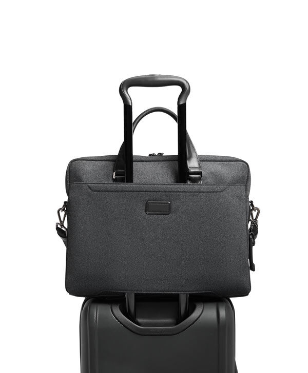 Harrison Avondale Top Zip Brief Black TUMI Belgium