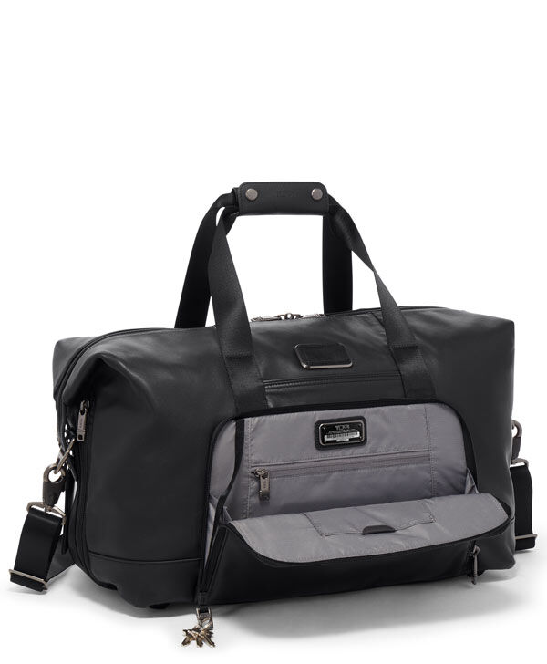 Alpha 3 Double Expansion Travel Satchel Black | TUMI Belgium