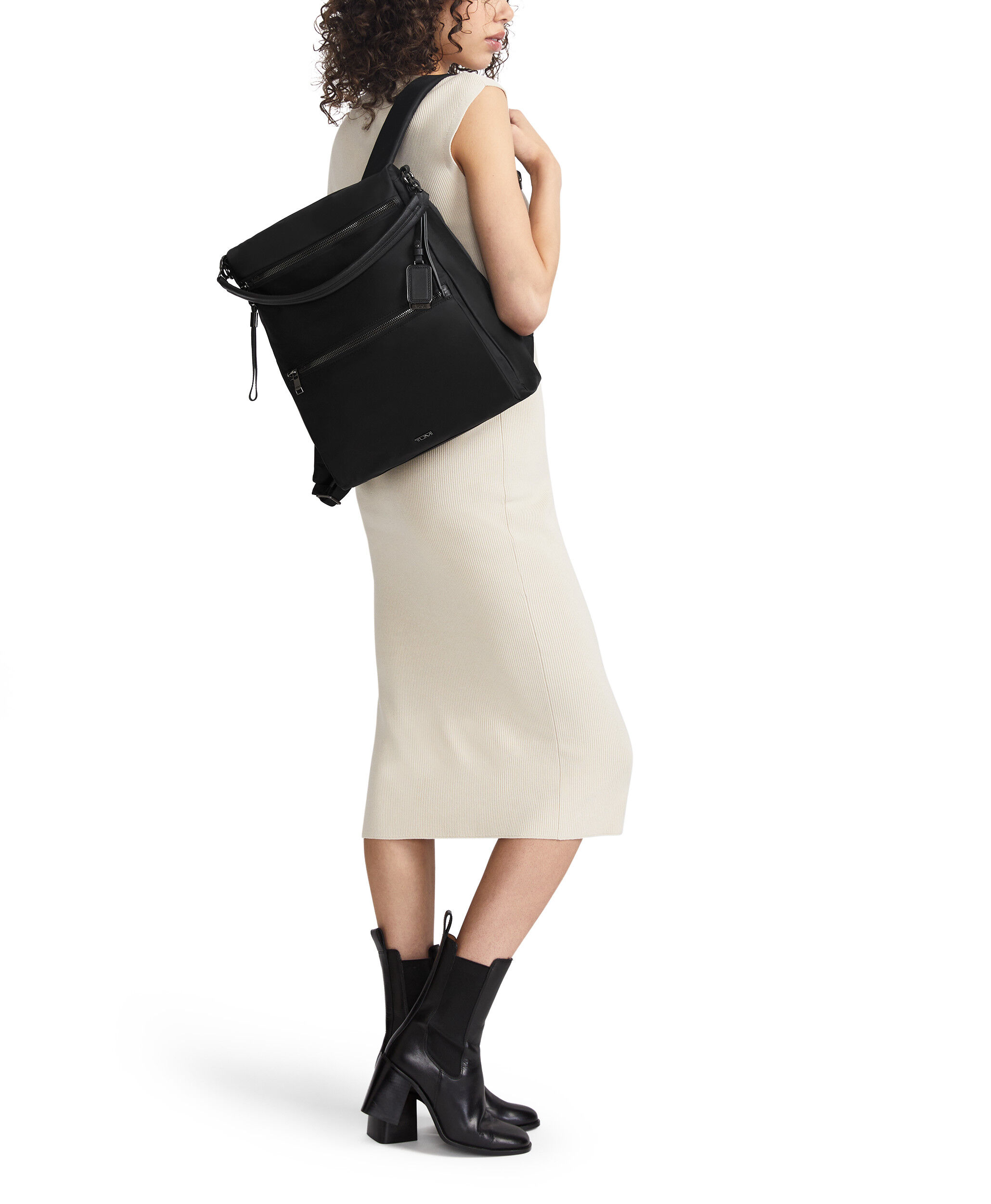 Voyageur Leigh Backpack/Tote Black | TUMI Belgium