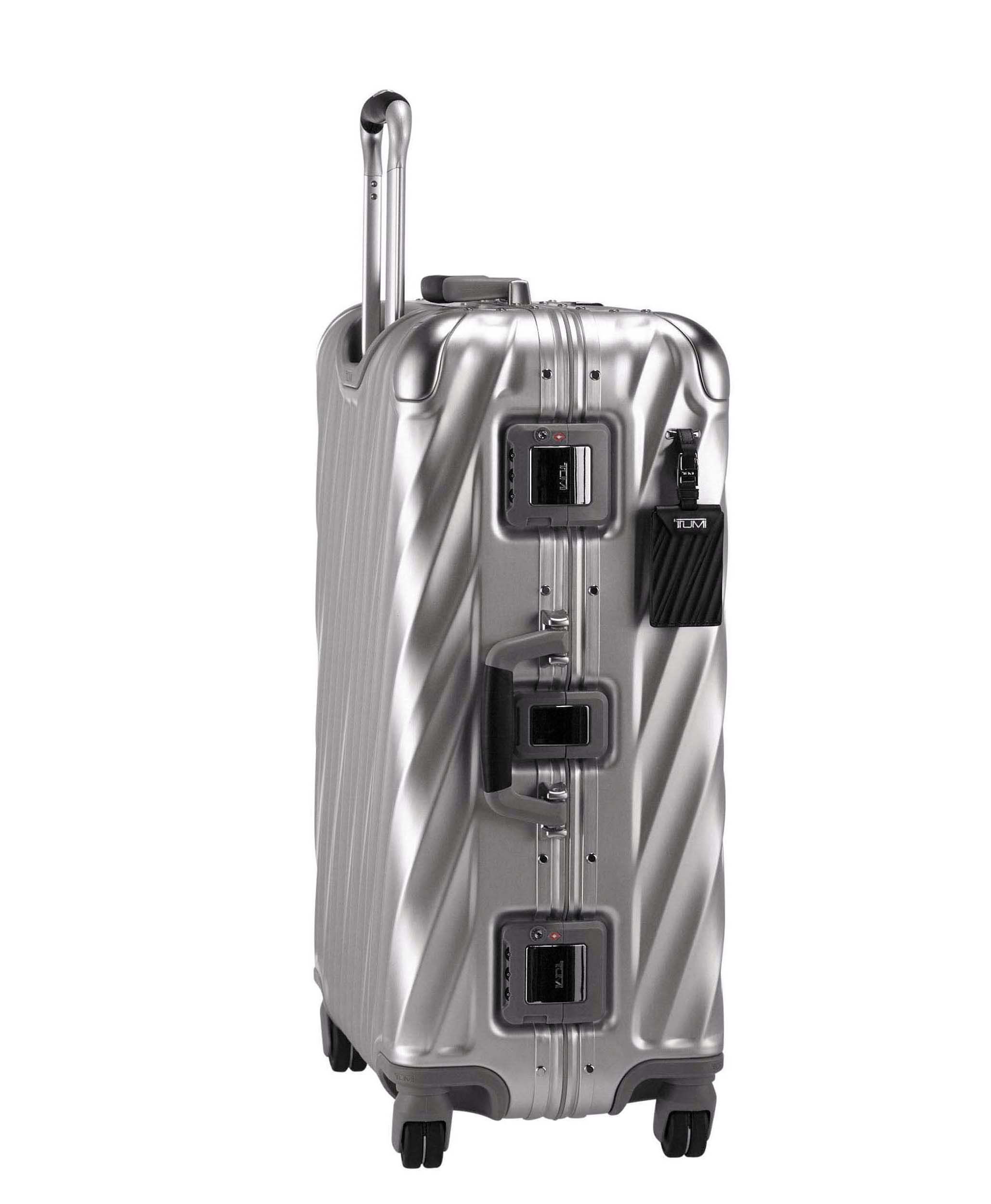 tumi aluminum suitcase