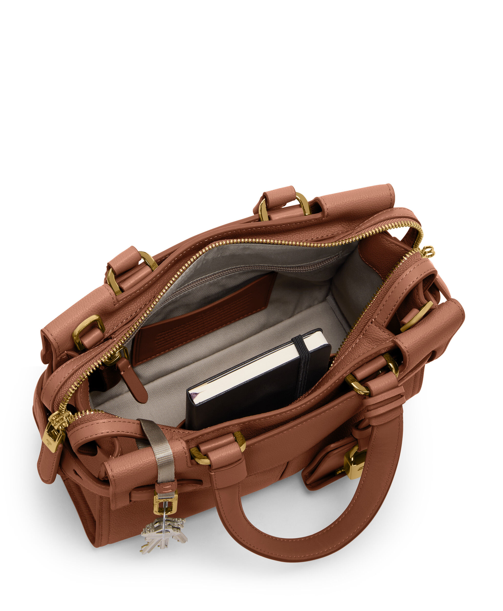 Agent Agent Small Tote Brown | TUMI Belgium