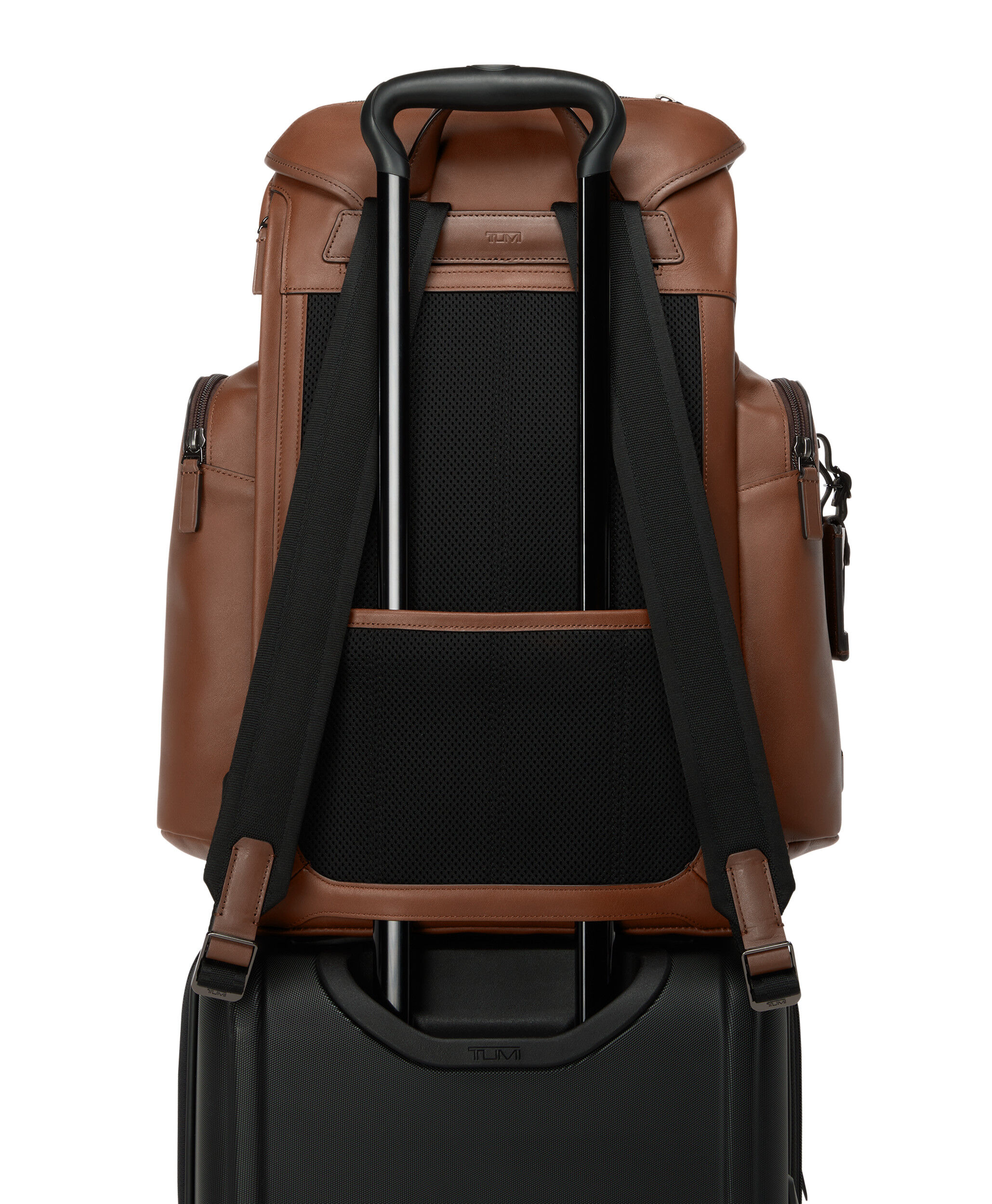 Harrison Griffen Flap Backpack Brown | TUMI Belgium