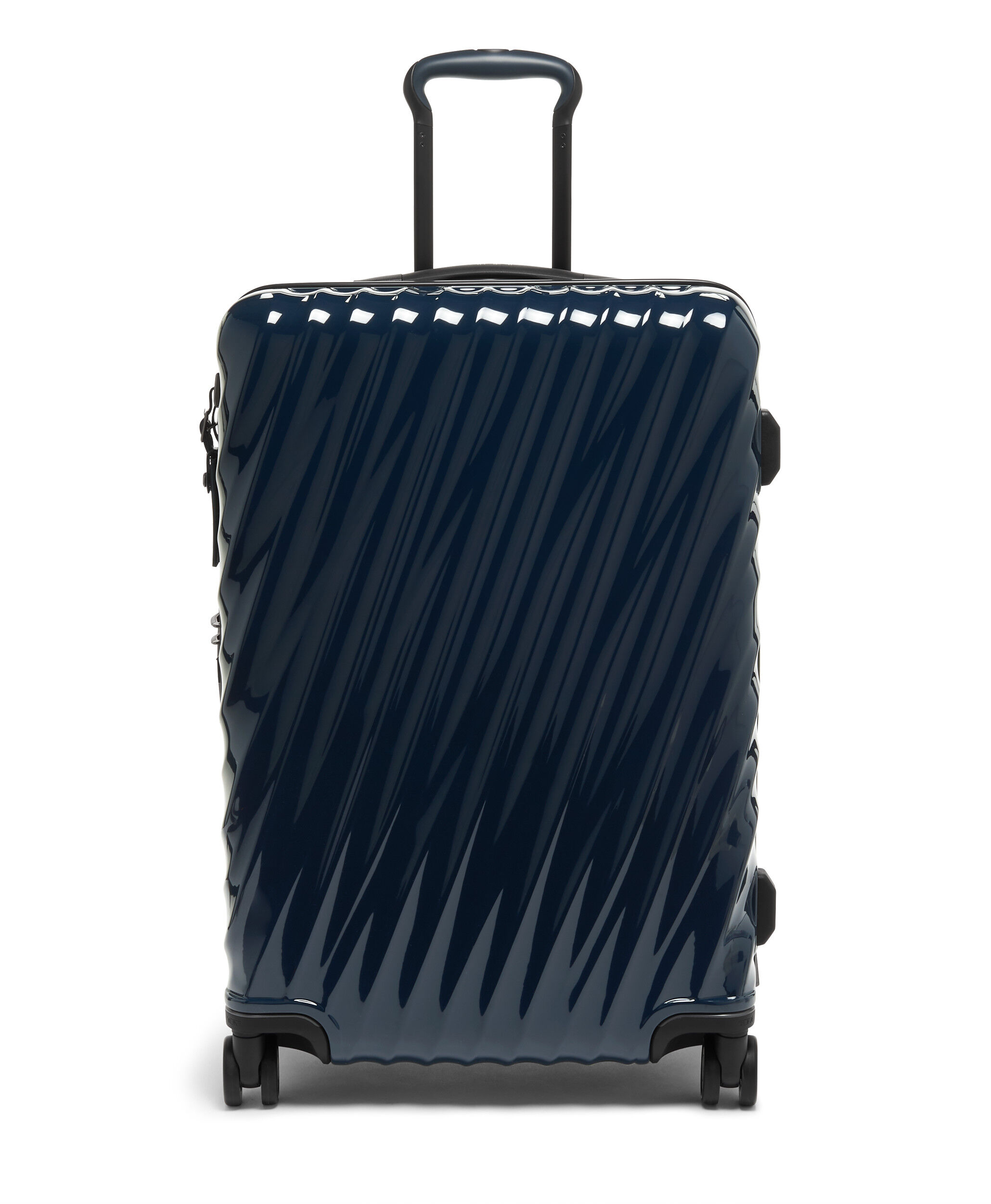 19 Degree Short Trip Expandable Checked Luggage 66 cm Blue