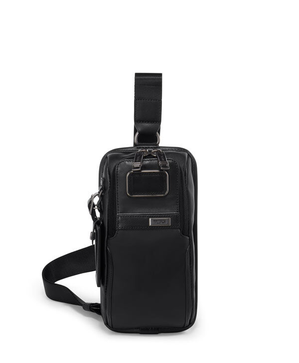 Alpha 3 Compact Sling Black | TUMI Belgium
