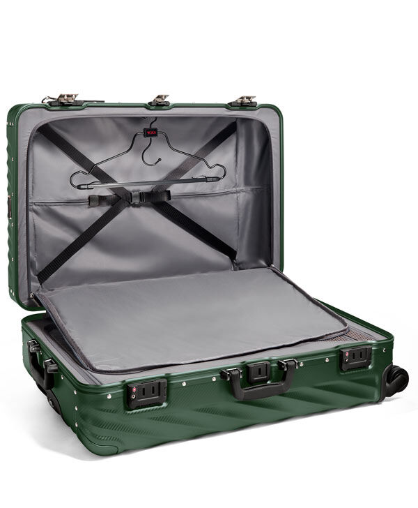19 Degree Aluminium Extended Trip Checked Luggage 77,5 cm Green
