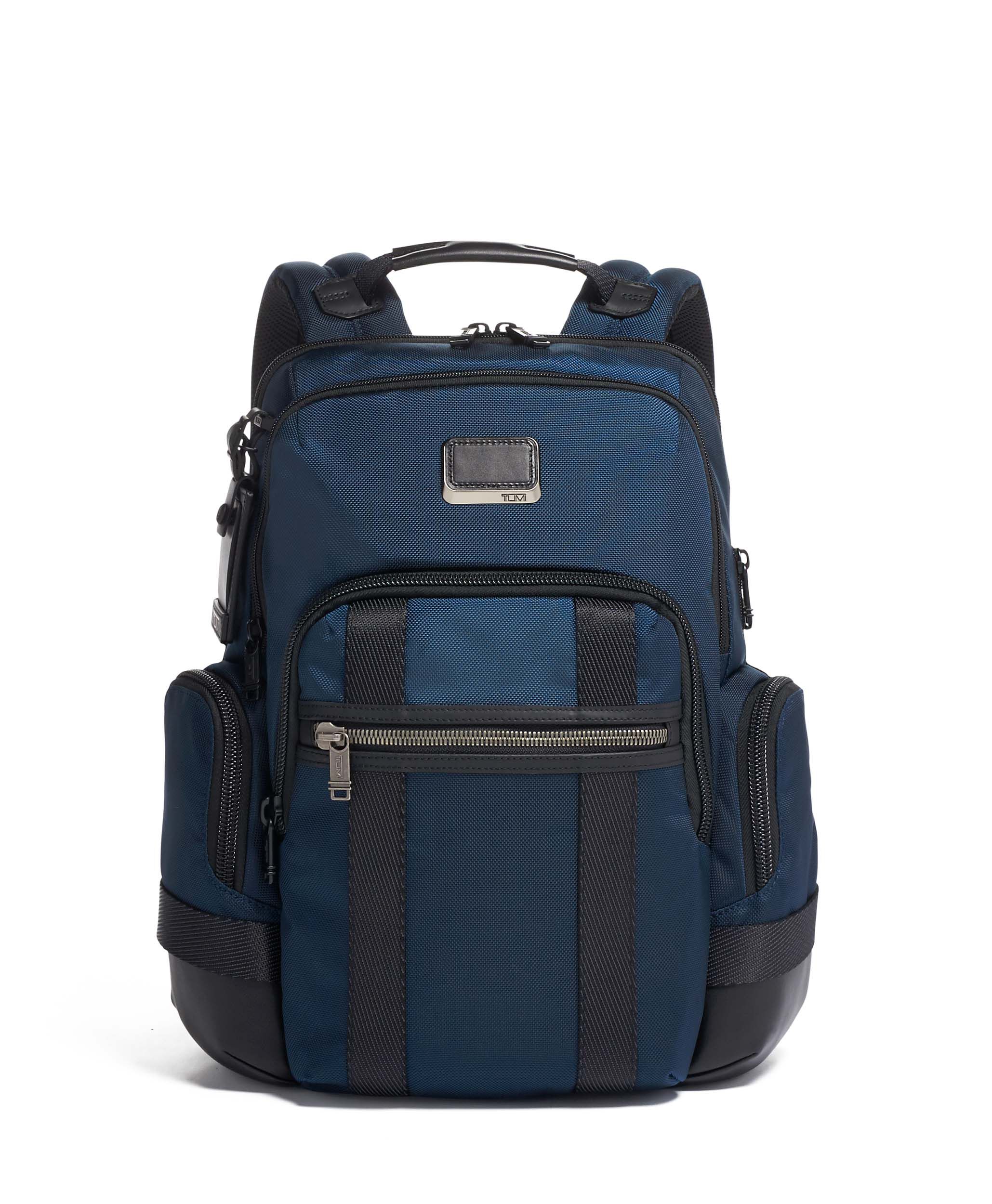 tumi alpha bravo blue