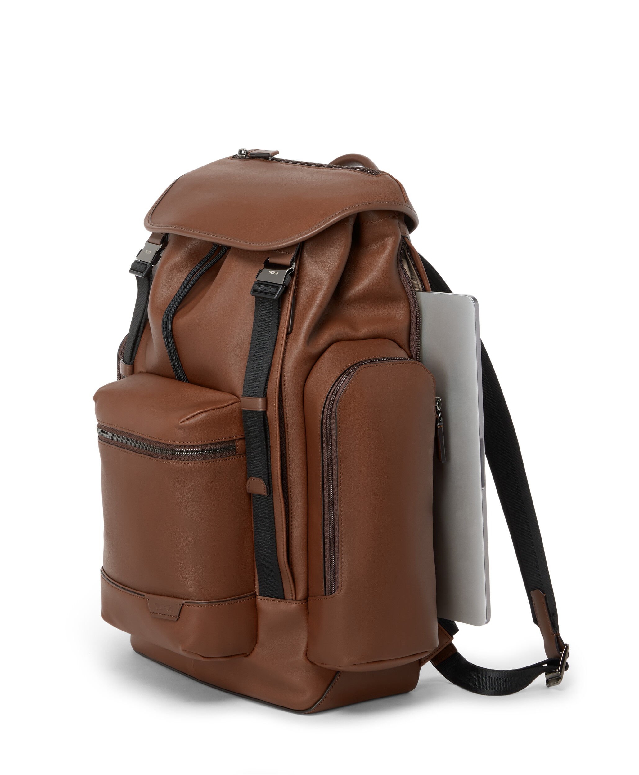 Harrison Griffen Flap Backpack Brown | TUMI Belgium