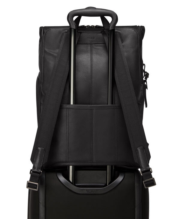 【人気商品】 Harrison Osborn Belgium TUMI | Black Backpack Top Roll バッグ