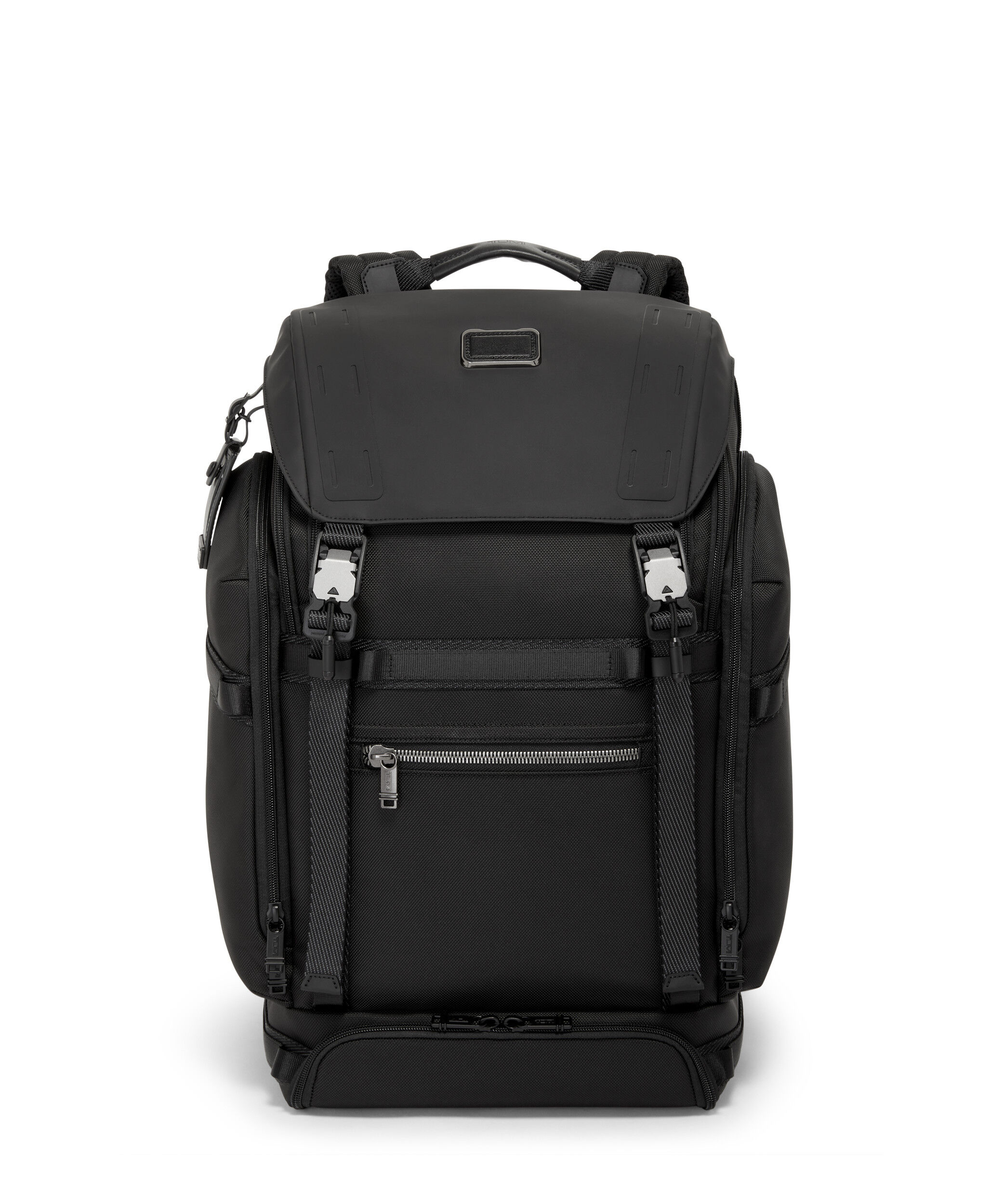 Alpha Bravo Expedition Flap Backpack Black | TUMI Belgium