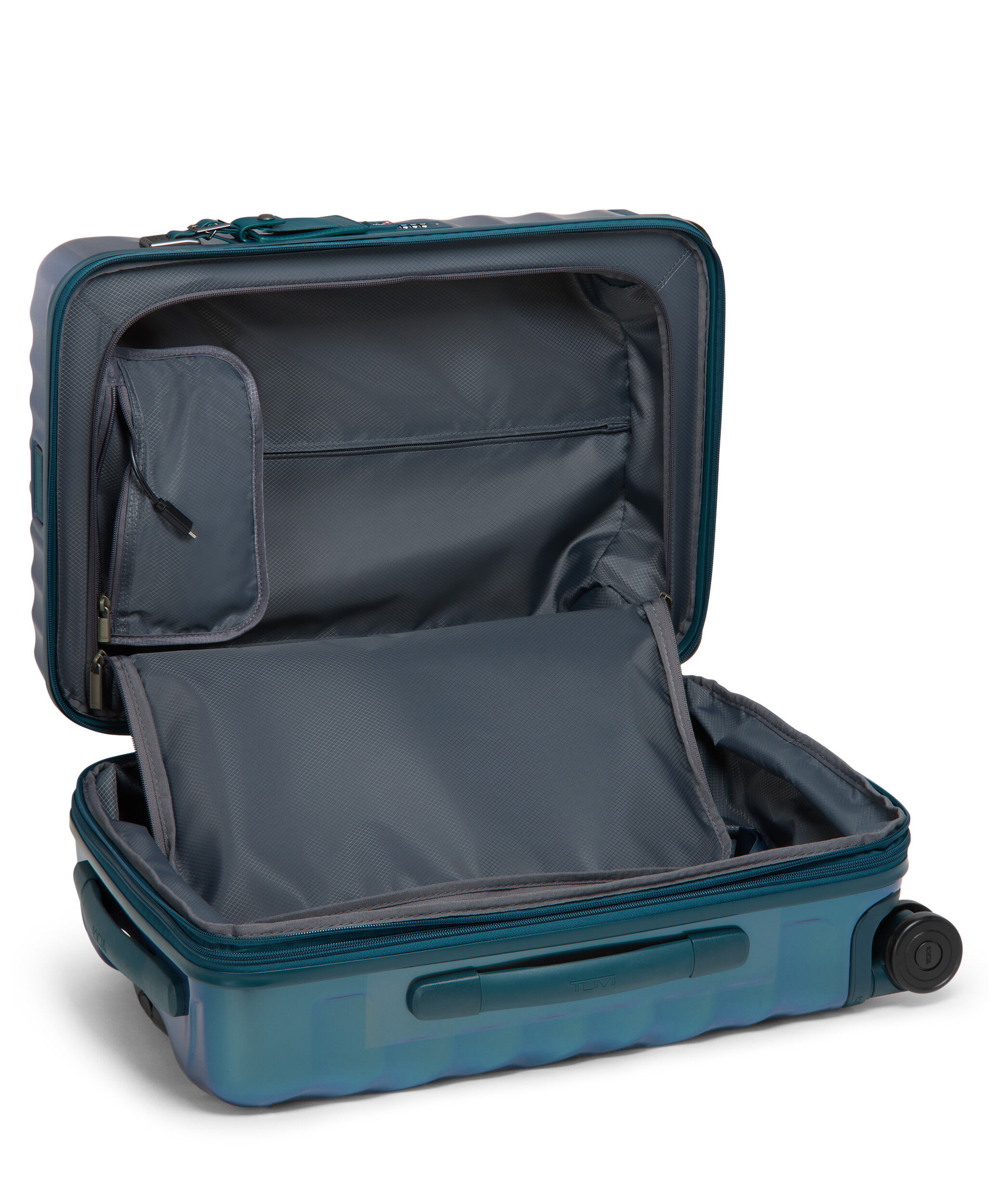19 Degree International Expandable Carry-On 55 cm Blue | TUMI Belgium