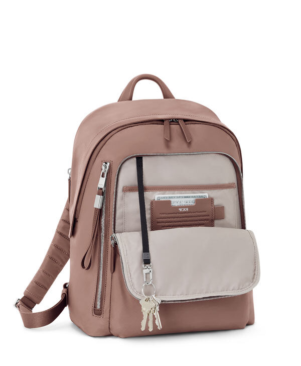 Tumi pink backpack cheap