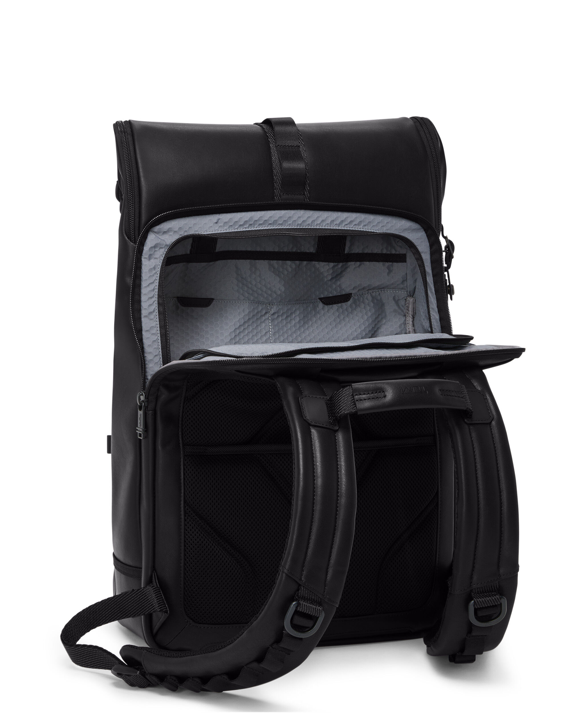 Alpha Bravo Surveillance Flap Backpack Black | TUMI Belgium