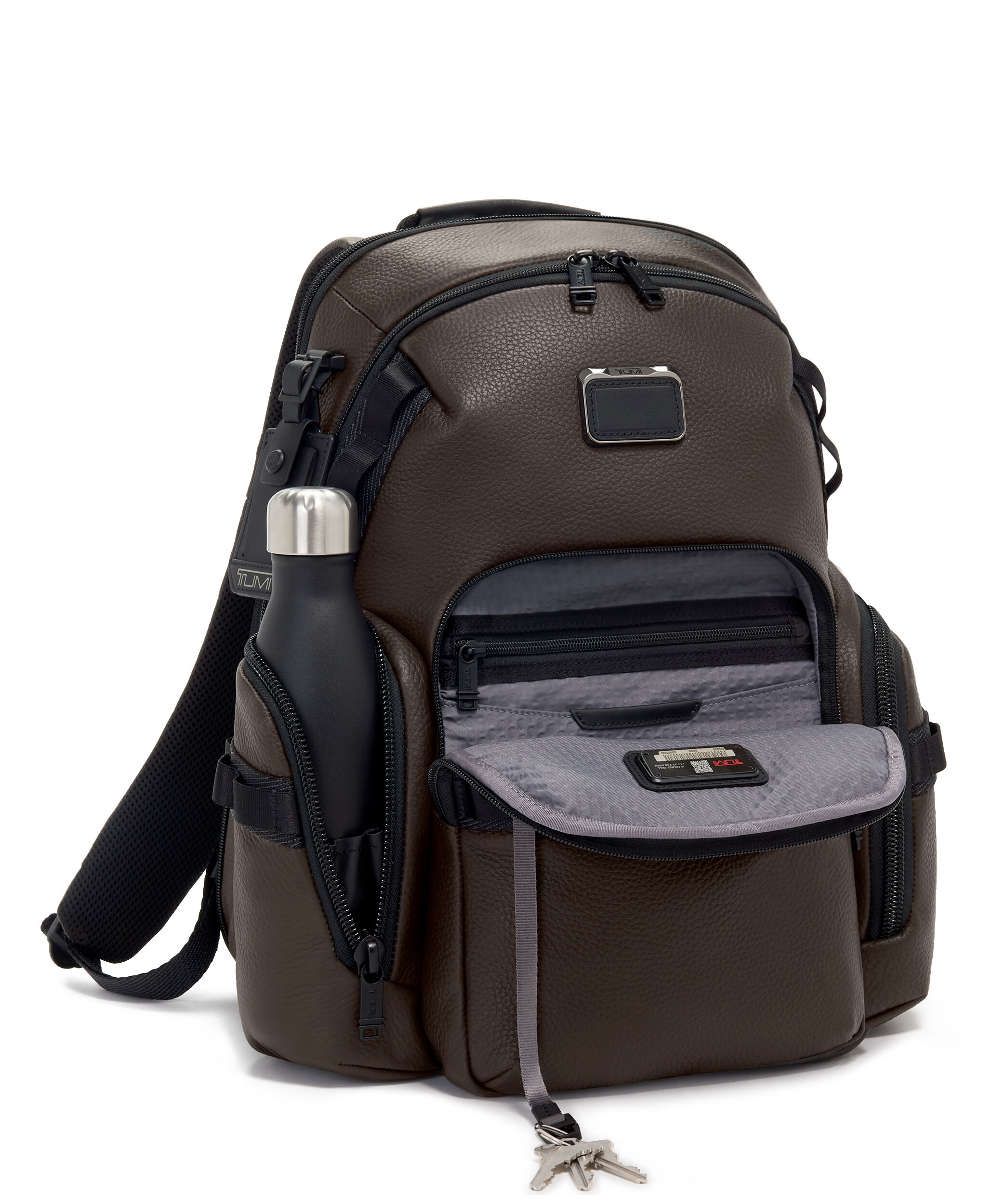 Tumi backpack deals brown