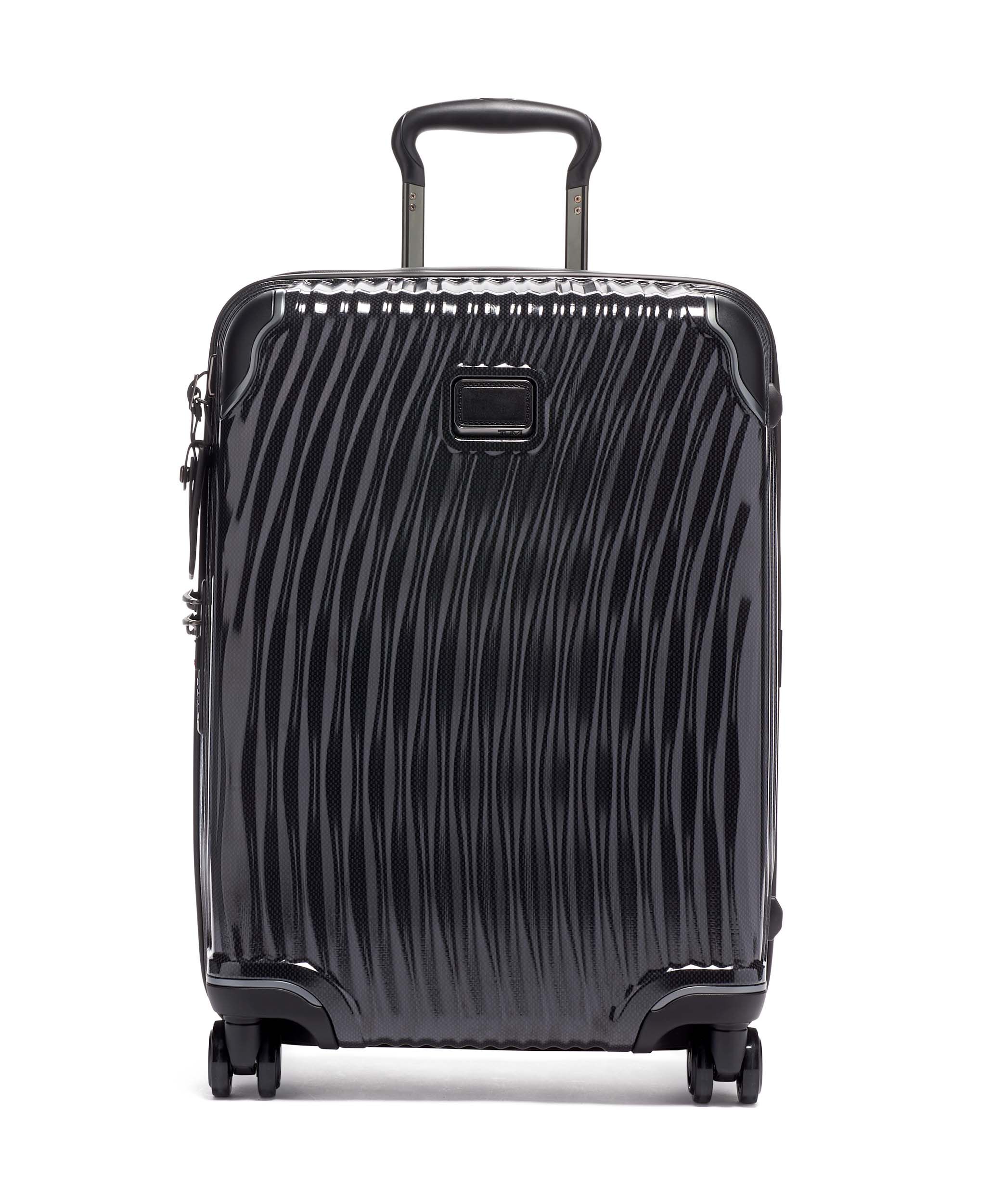 tumi black carry on