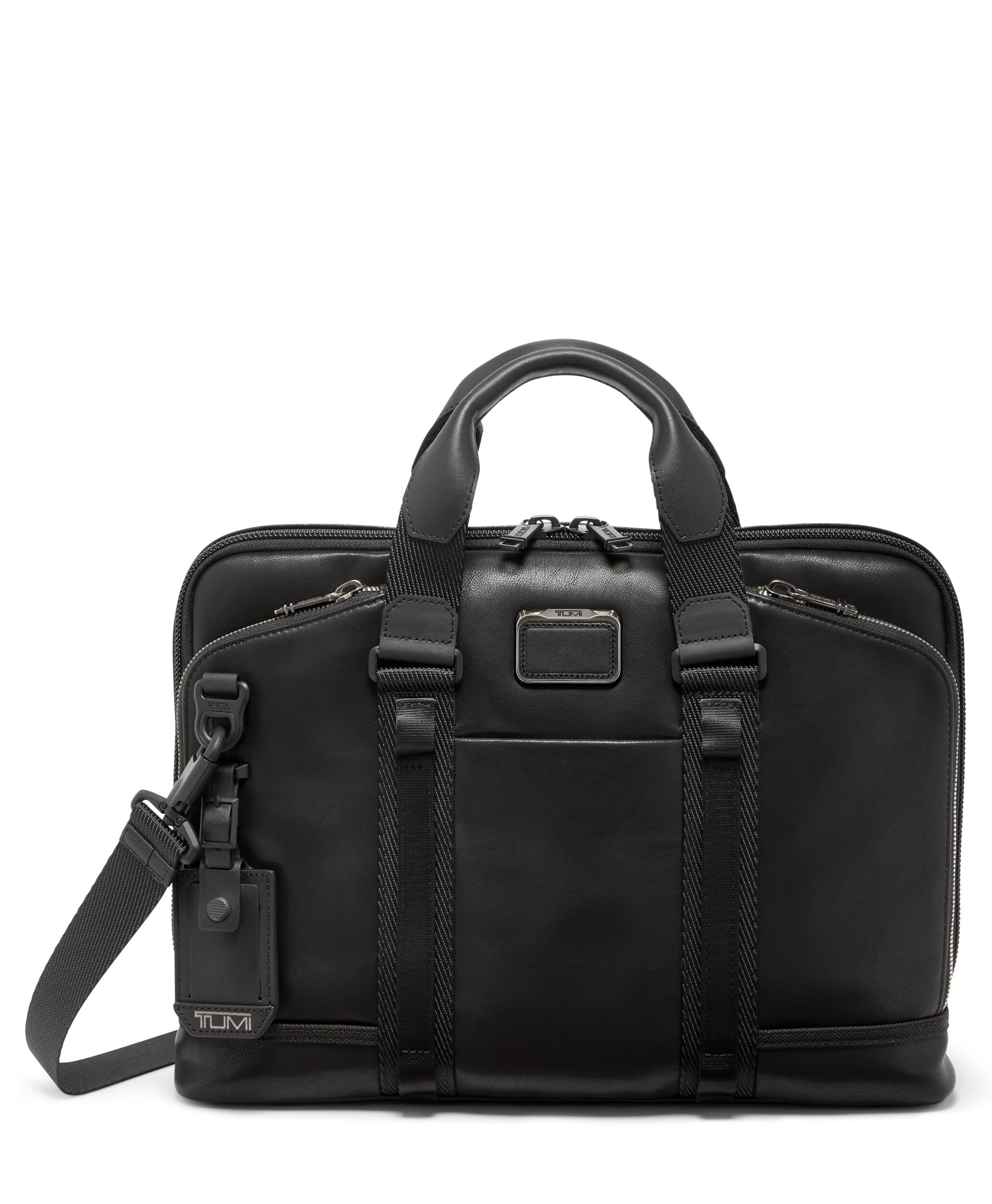 masa　TUMI BRAVO ブラックビジネスバッグ Alpha Bravo Academy Briefcase Black | TUMI Belgium