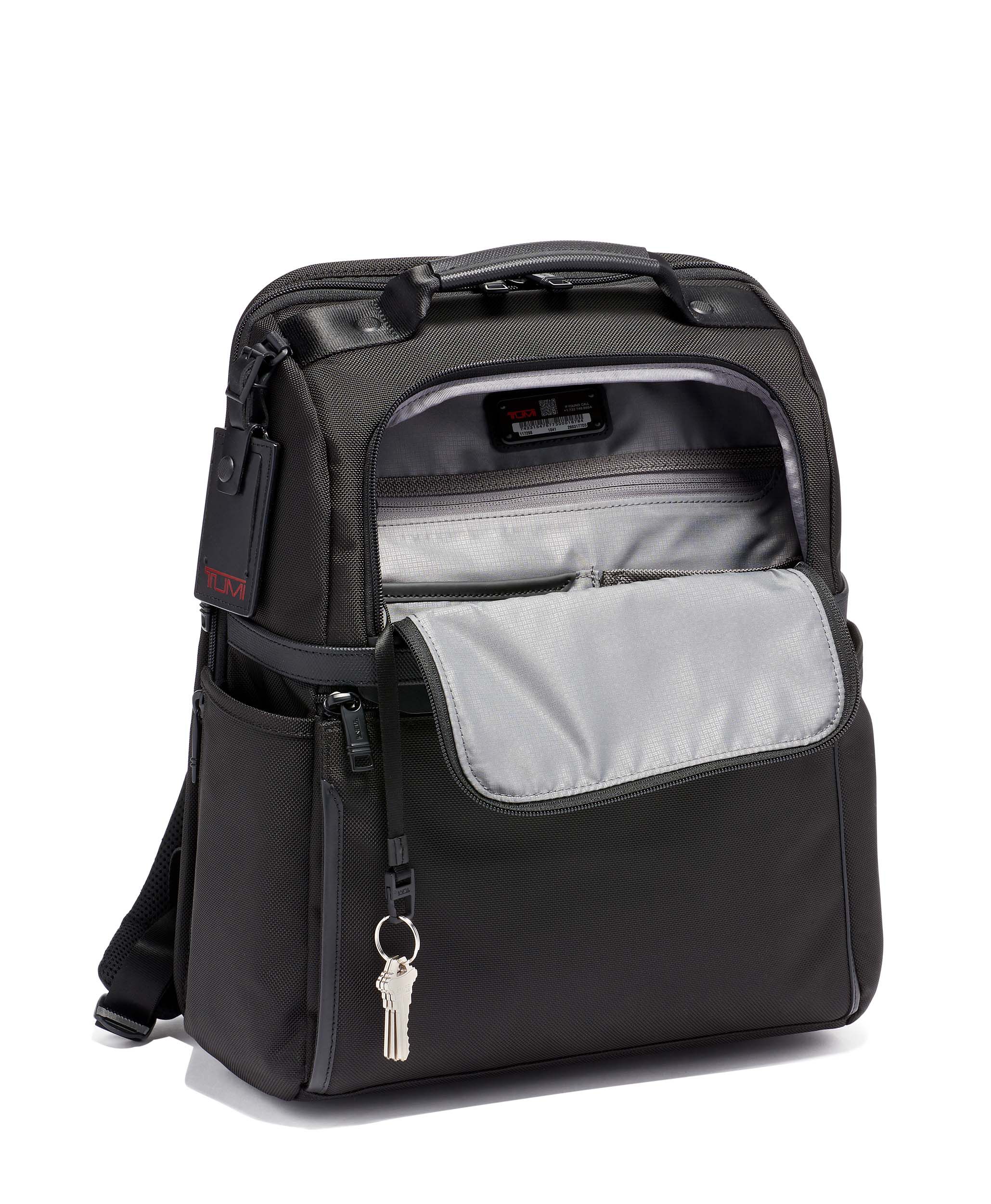 Alpha 3 Slim Solutions Brief Pack Black | TUMI Belgium