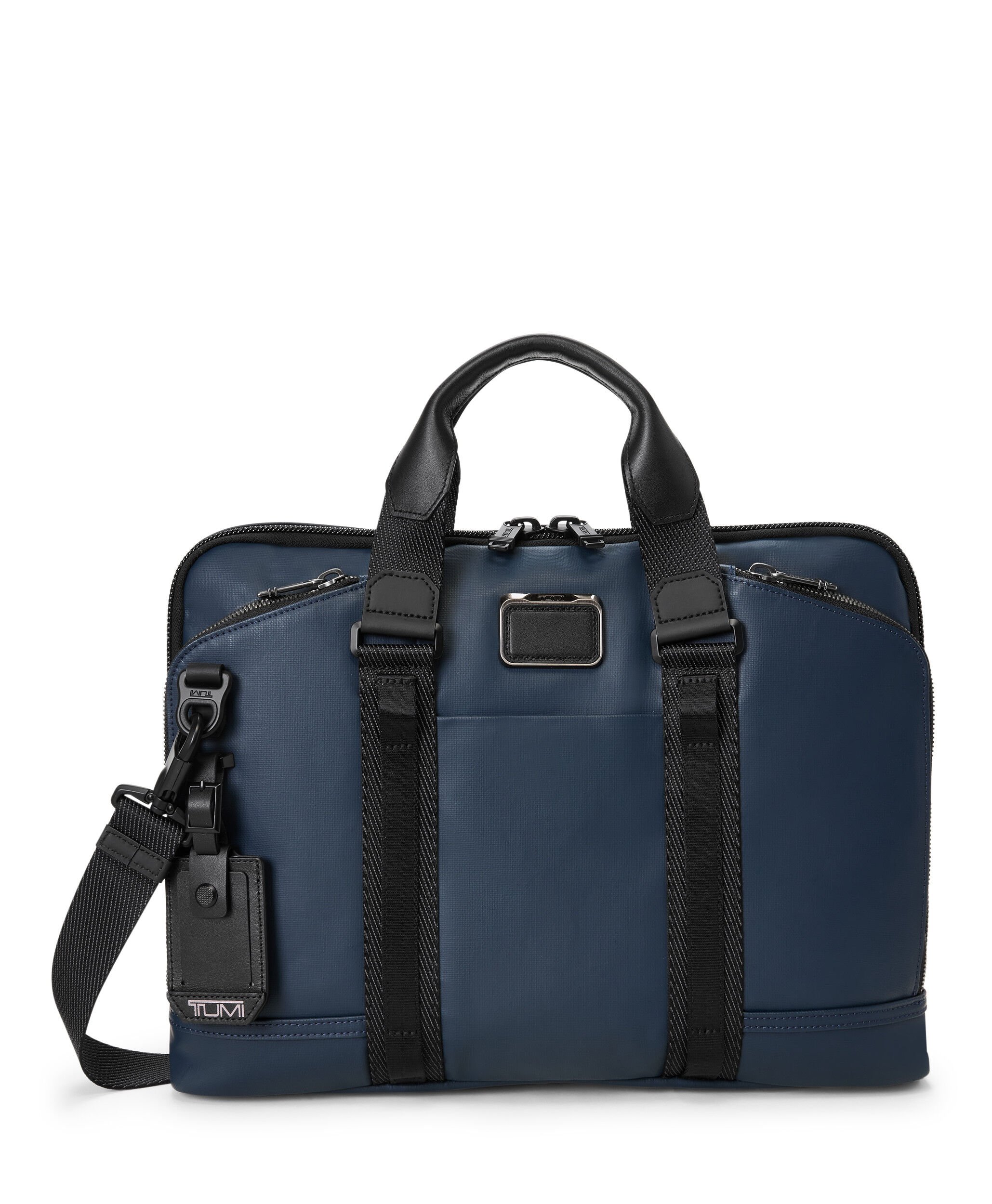 Alpha Bravo Academy Briefcase Blue | TUMI Belgium