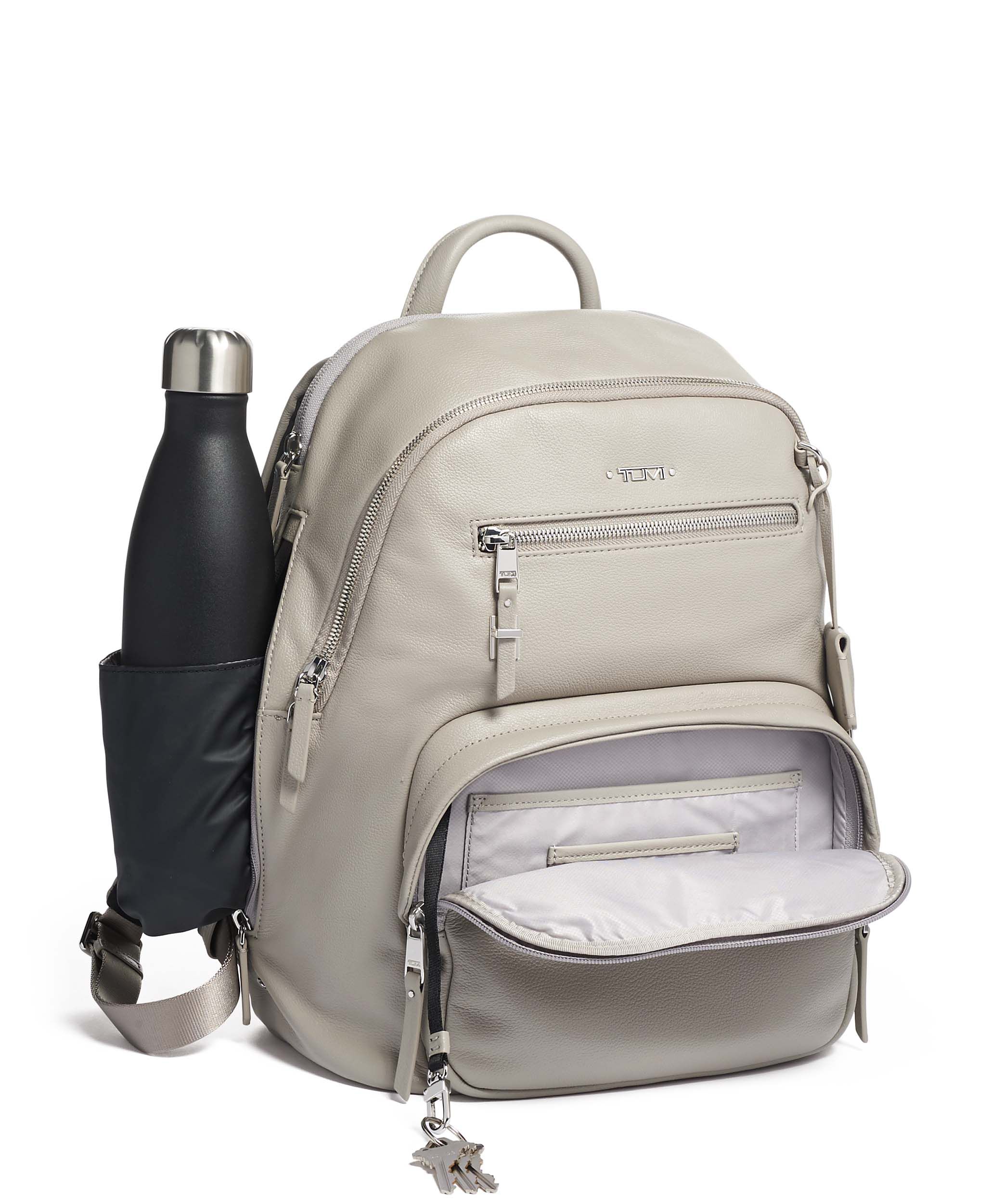 tumi backpack water bottle