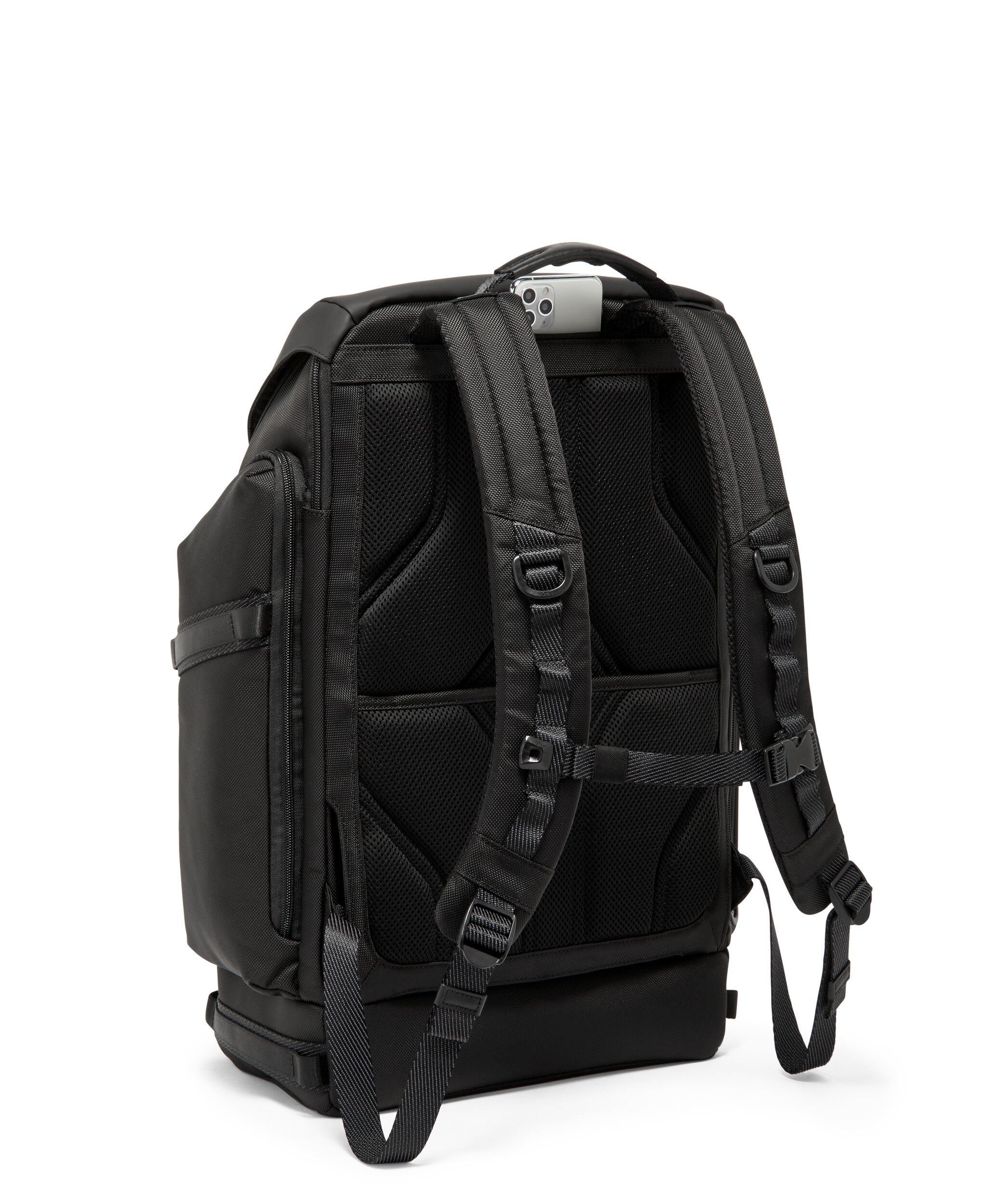 Alpha Bravo Expedition Flap Backpack Black | TUMI Belgium