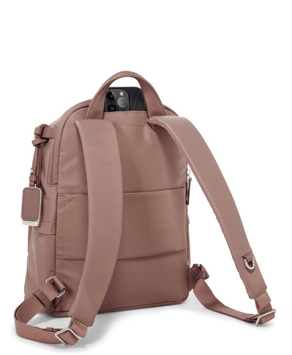 Tumi pink backpack cheap