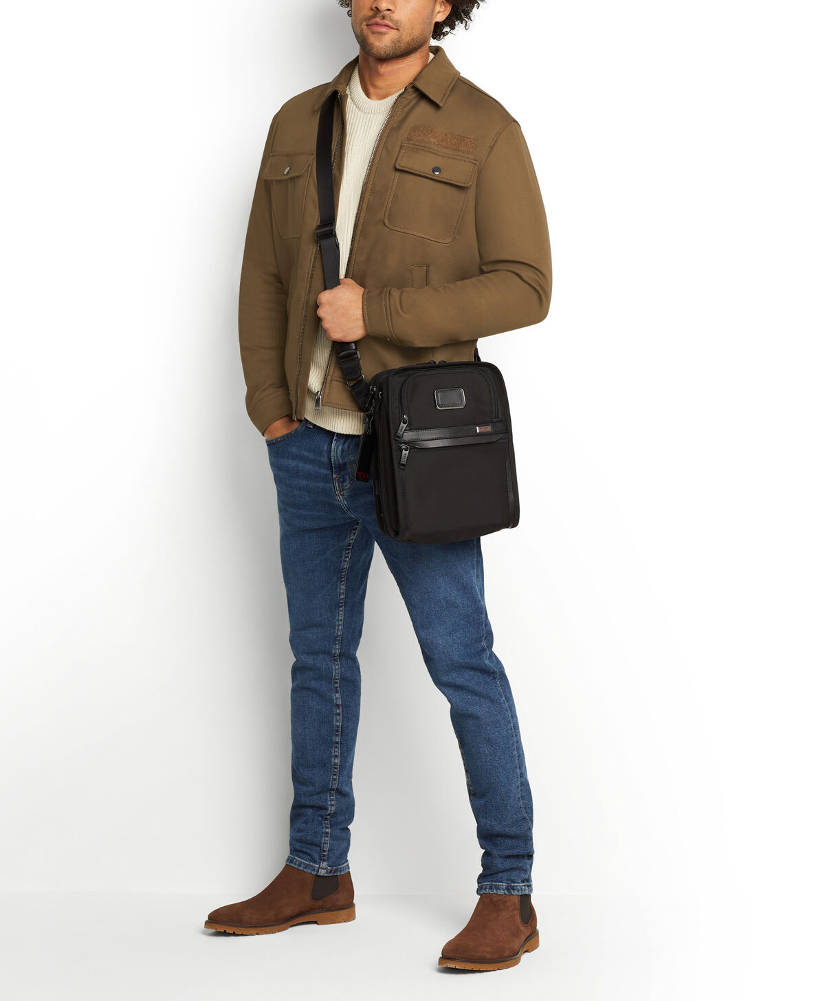 TUMI Alpha 3 ORGANIZER TRAVEL TOTE Black