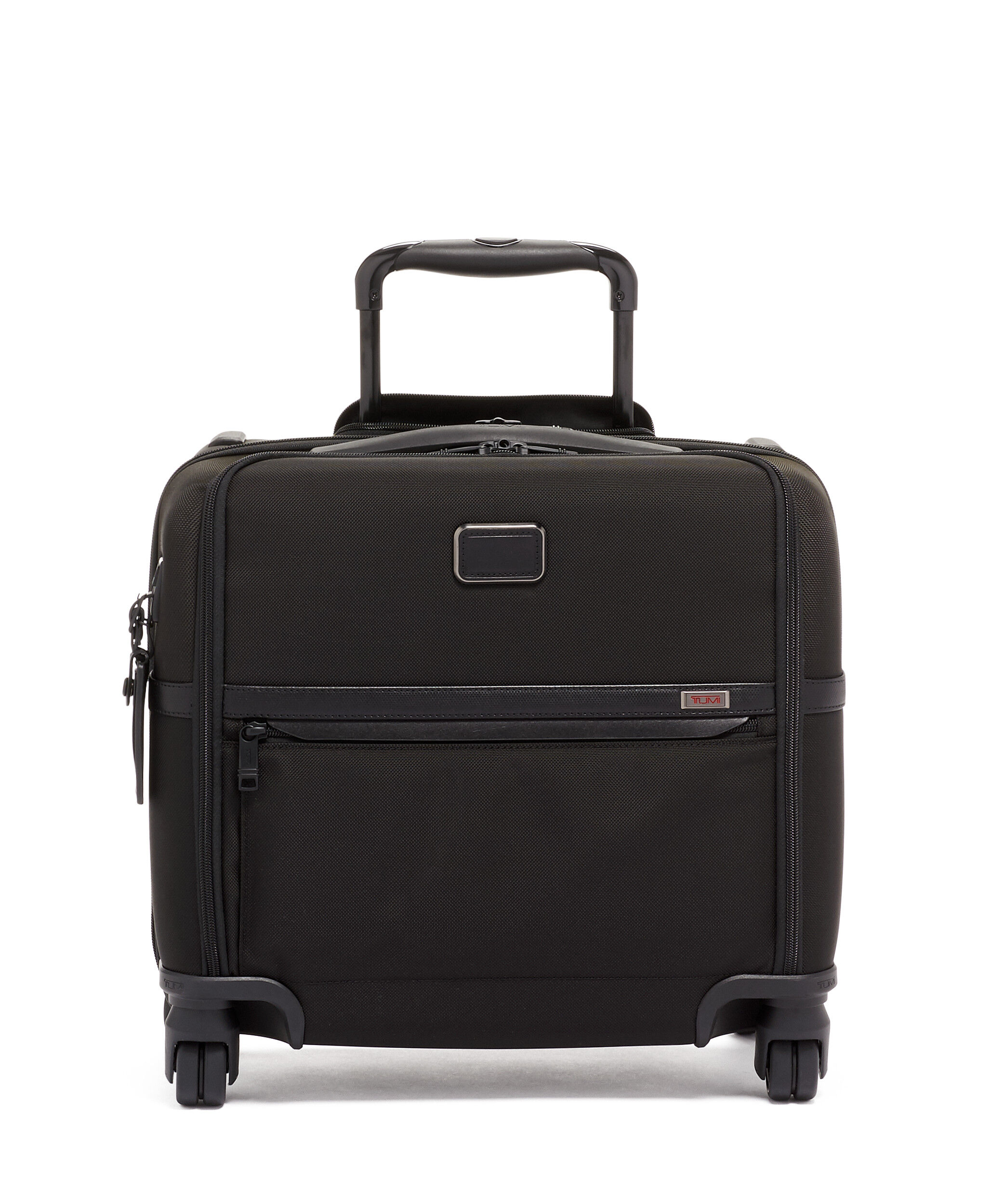Alpha 3 Compact Wheeled Brief 40,5 cm Black | TUMI Belgium