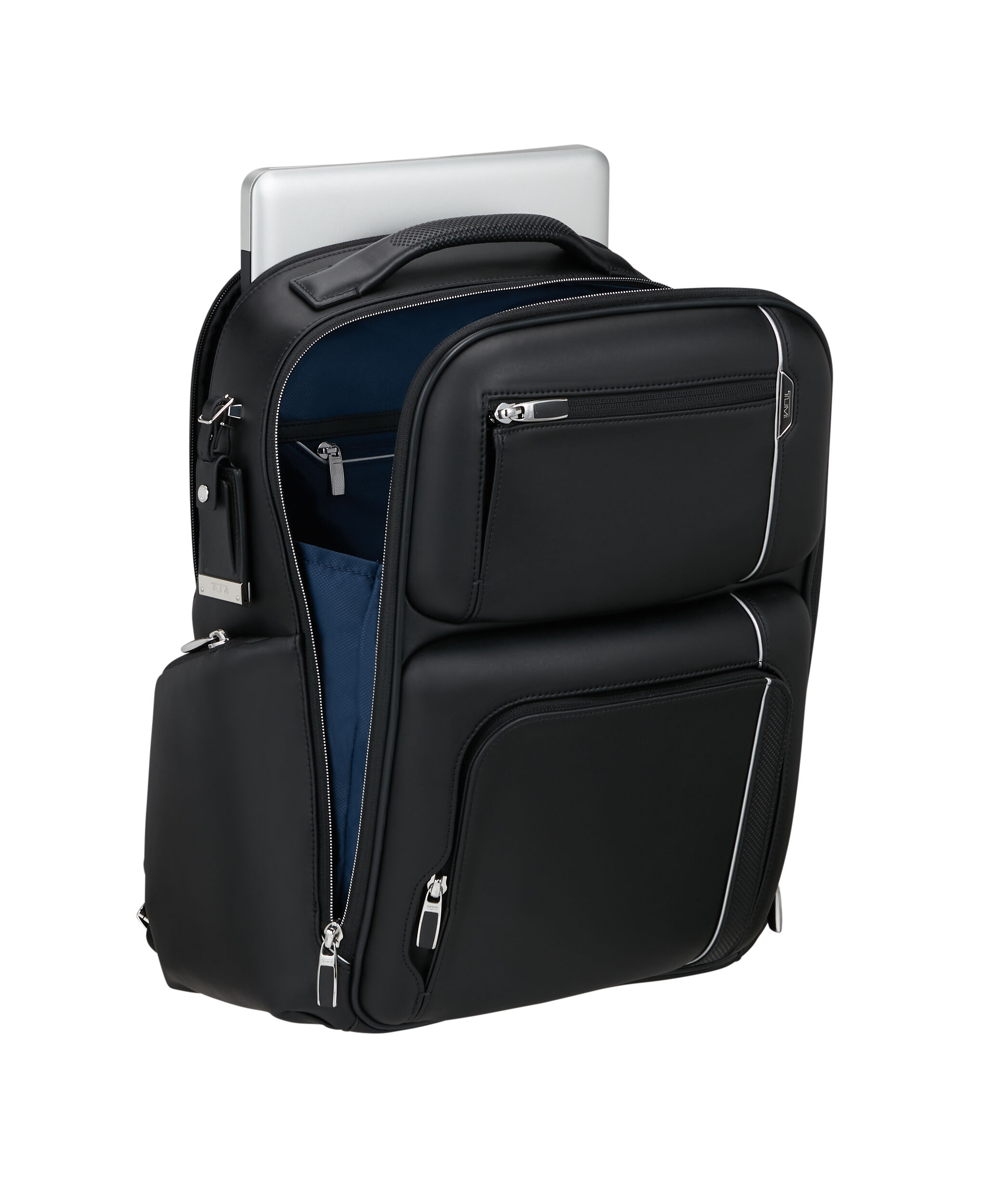 Tumi silver backpack cheap
