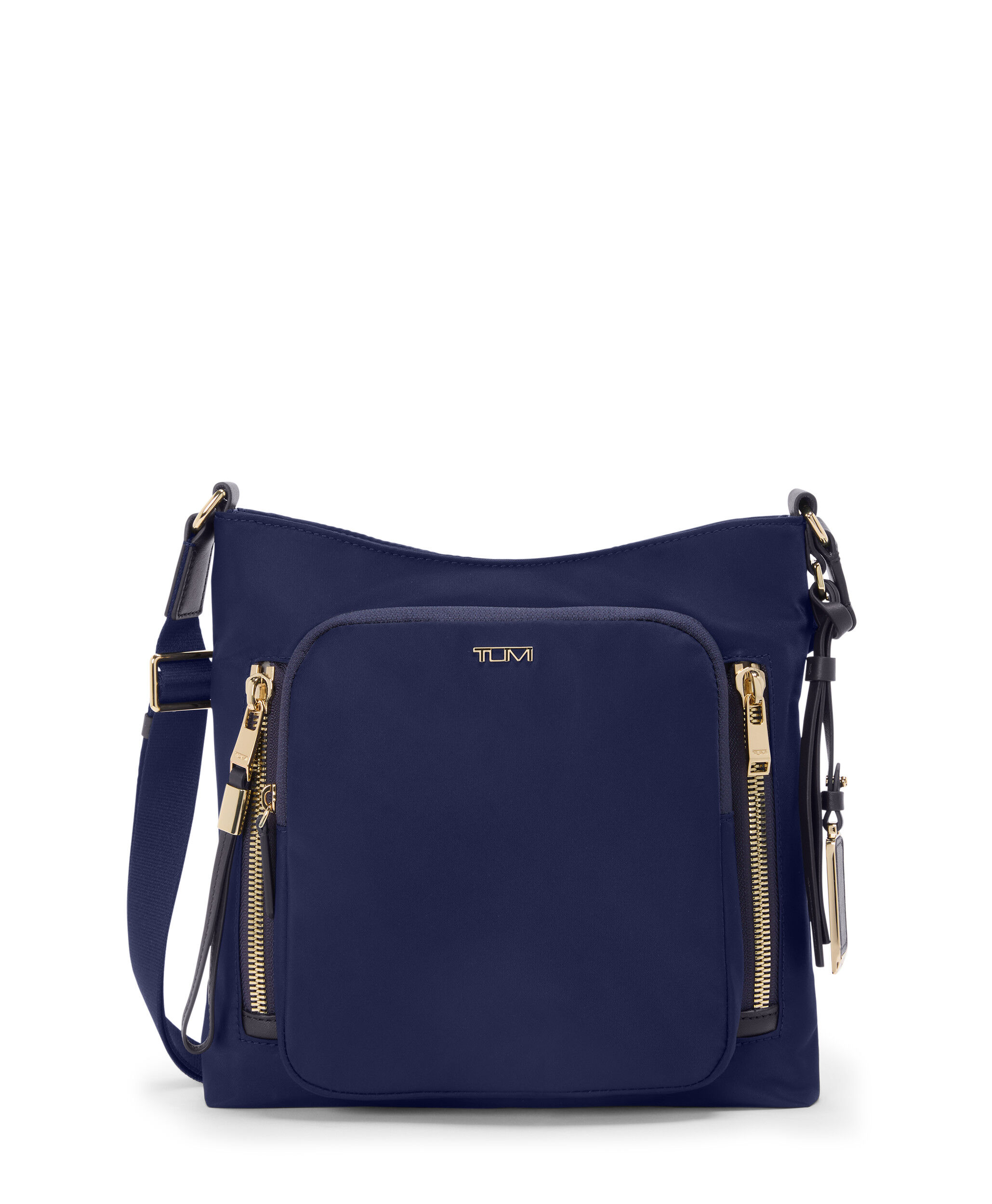 TUMI ボディバッグ ネイビー ドットパターン TUMI