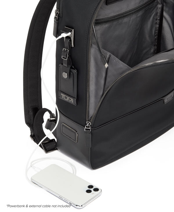 Harrison William Backpack Black | TUMI Belgium